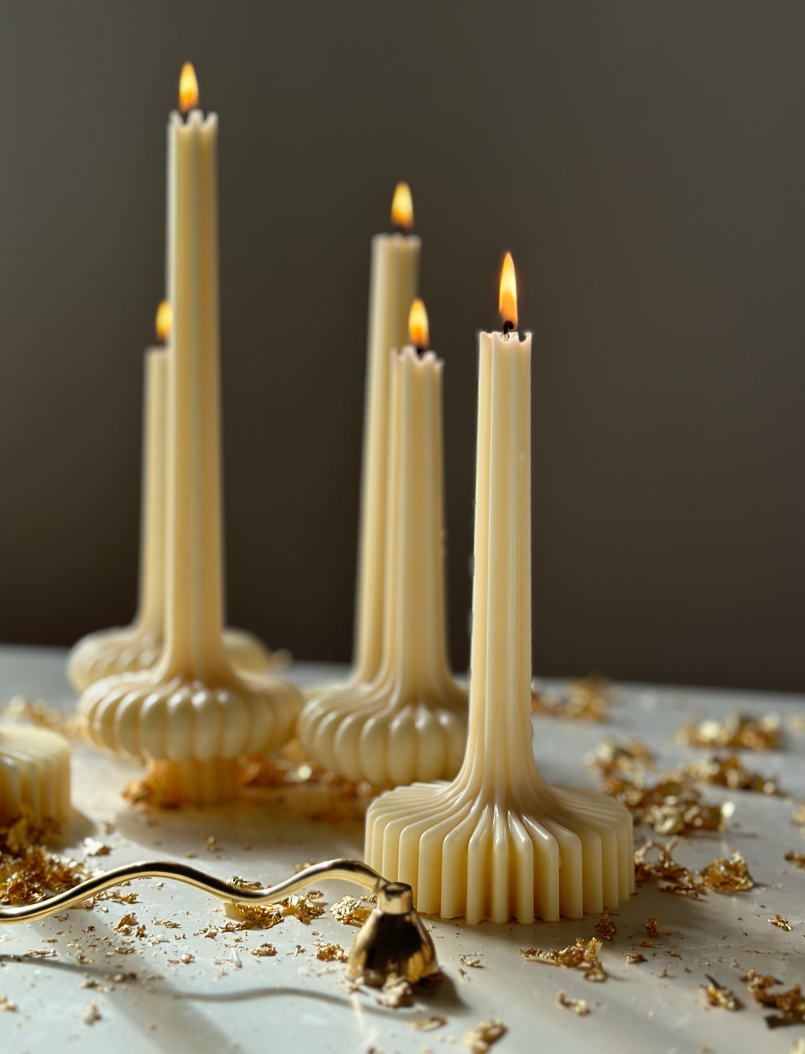 Fluted Flame Column #1 - Paz Lifestyle