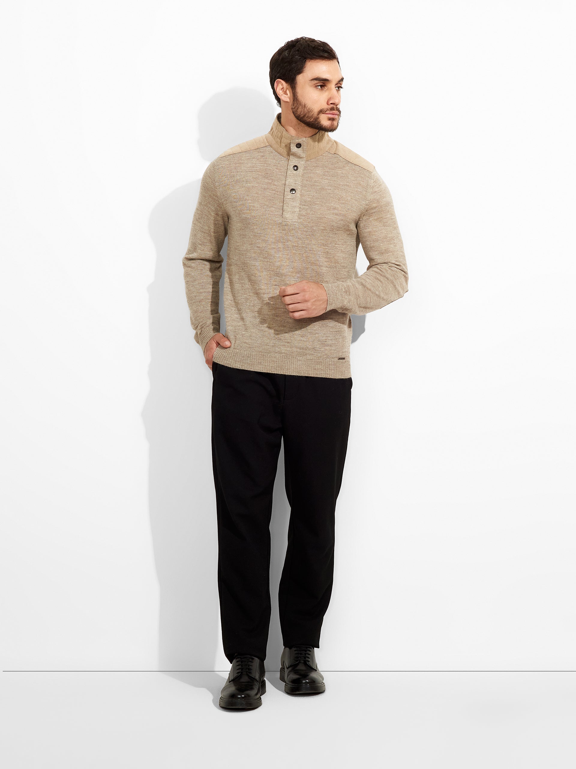 Zorba Sweater Baby Alpaca Color Beige