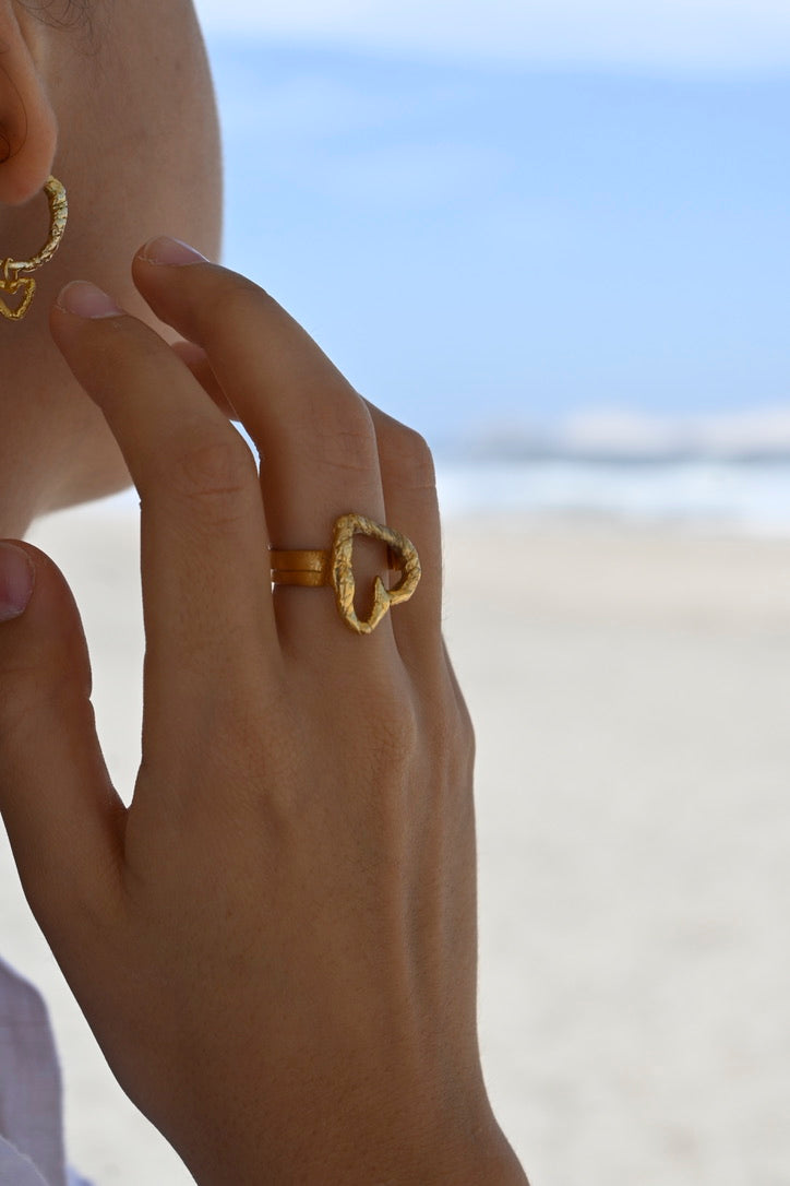 Infiniti Ring Gold Plated