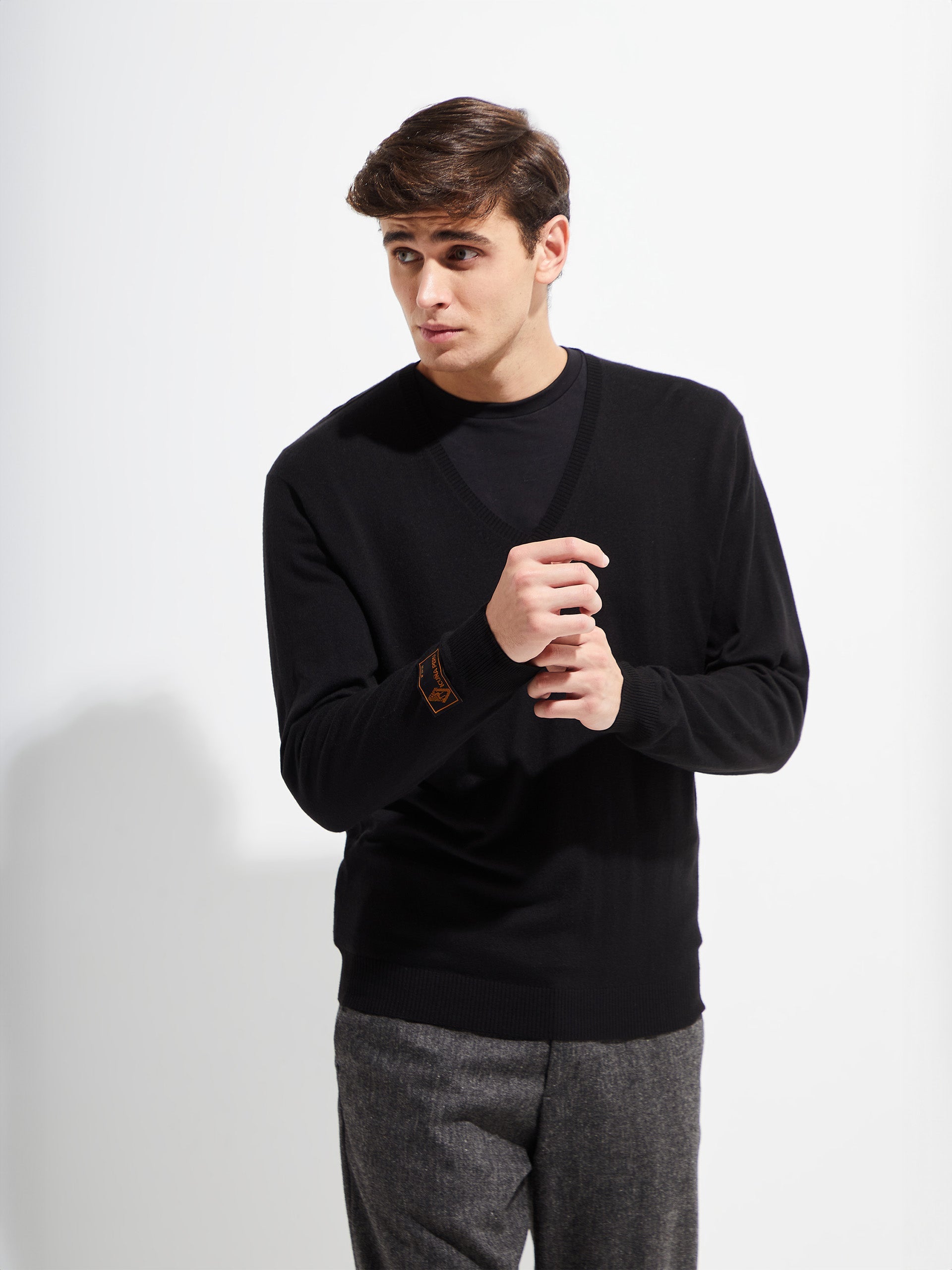 Brian Sweater Vicuña Color Black