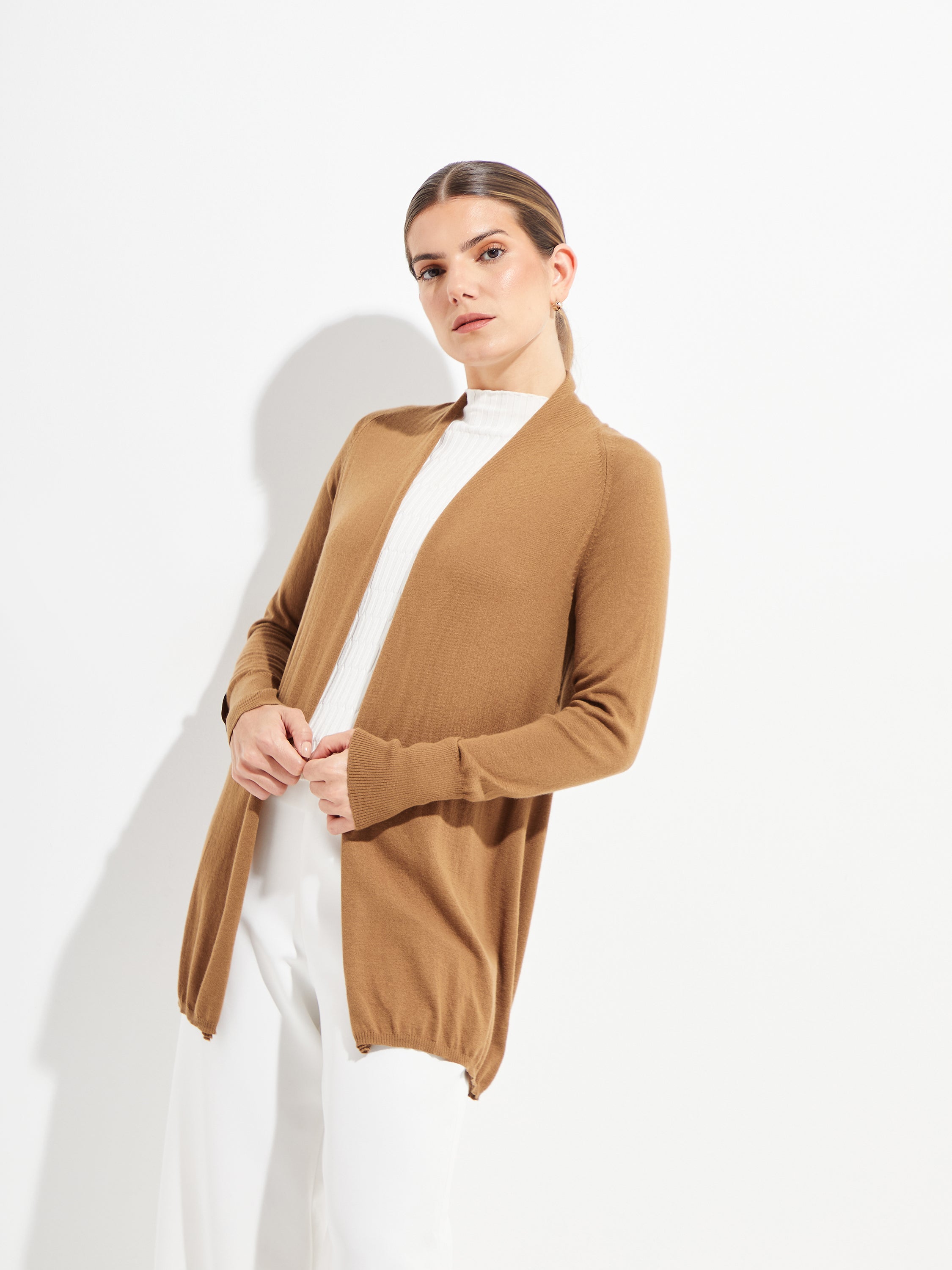 Kaysa Cardigan Vicuña Color Vicuna