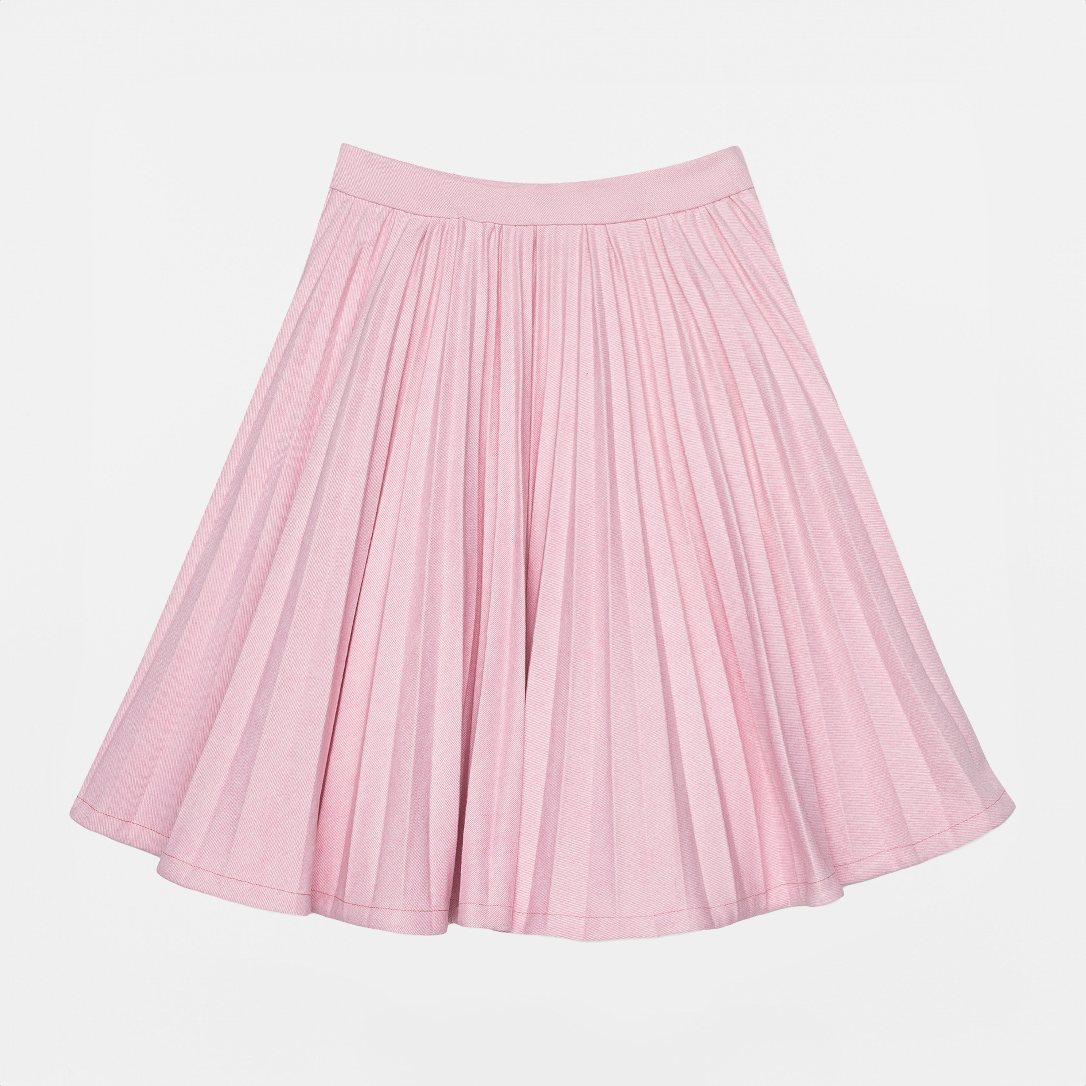 Denim Pleated Mini Skirt - Paz Lifestyle
