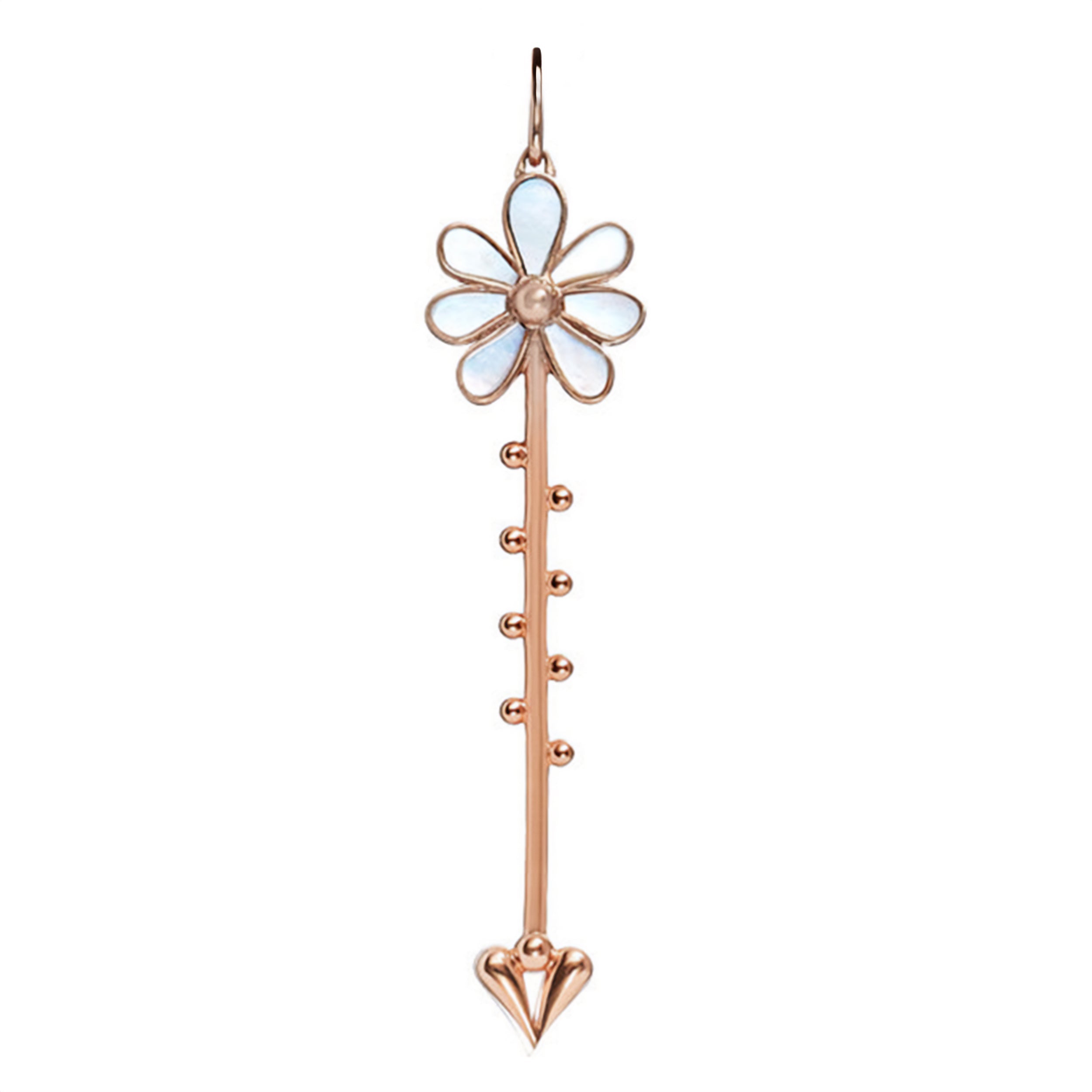 Bloom Wand Pendant in Rose Gold - Paz Lifestyle
