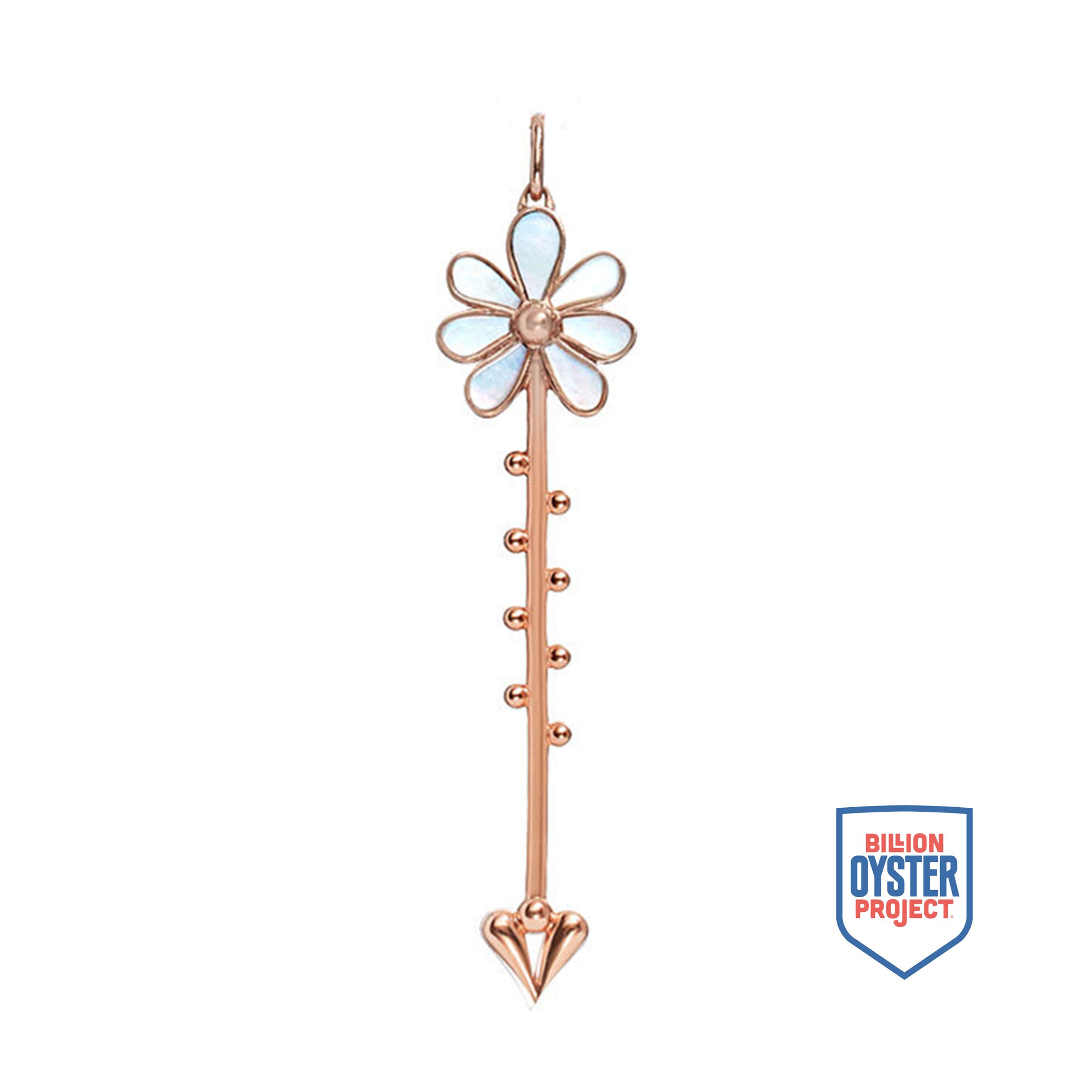 Bloom Wand Pendant in Rose Gold - Paz Lifestyle