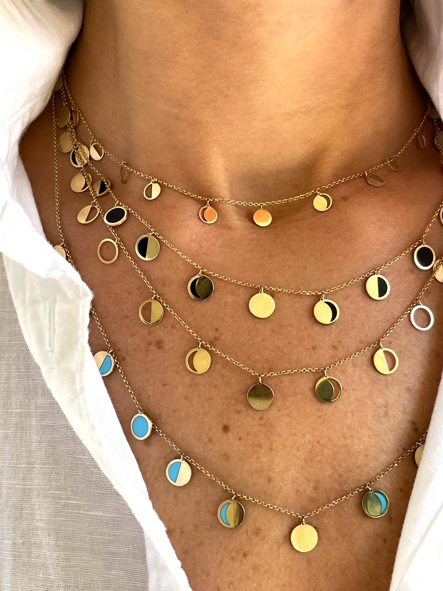 BOHEME CONFETTI PETITE LUNE SEQUIN OR rts - Paz Lifestyle