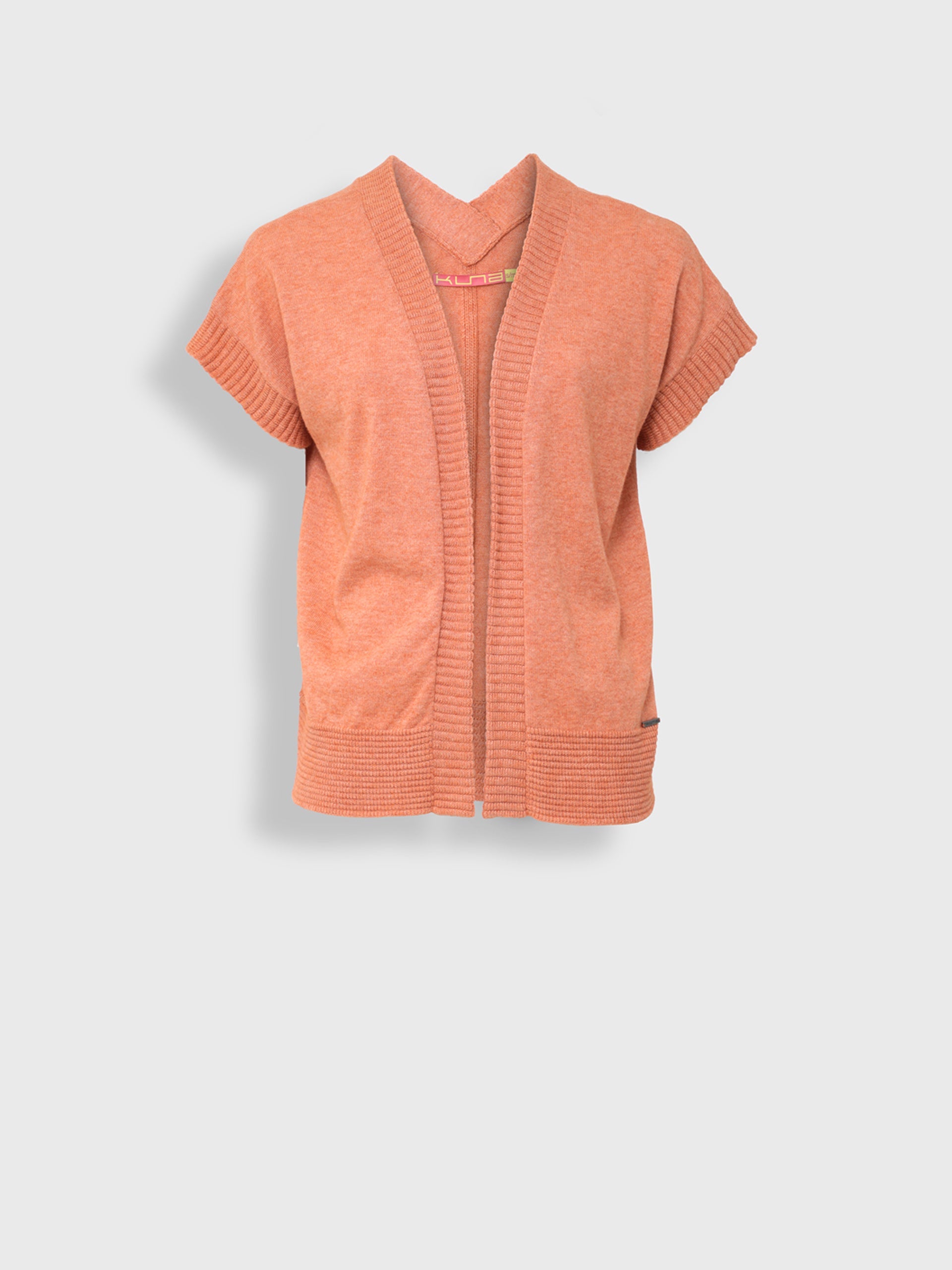 Ymelde Vest Cotton Color Orange