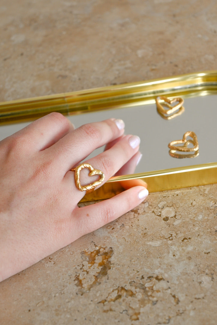 Infiniti Ring Gold Plated