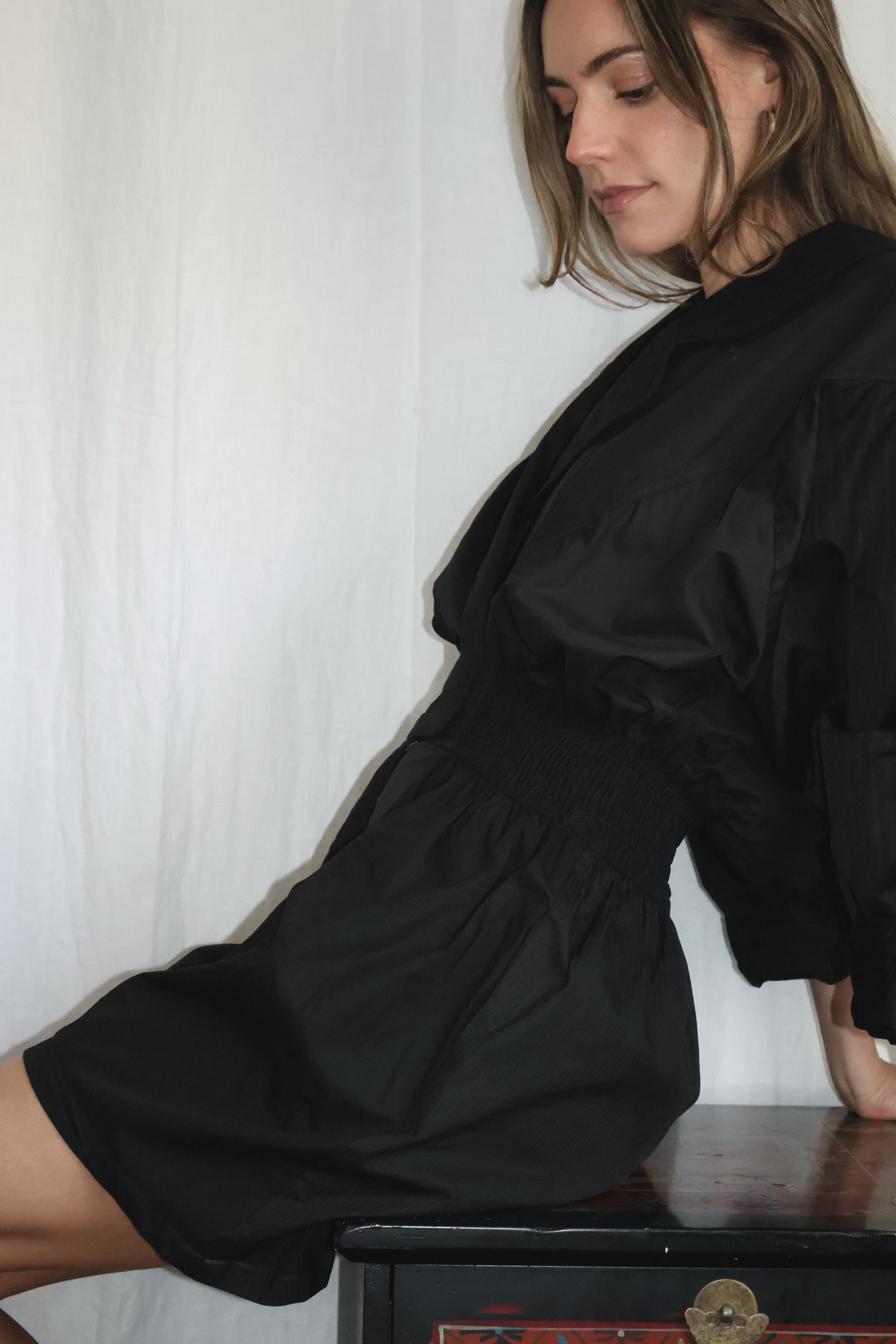 Rafaela Jumpsuit, Black Dye - Paz Lifestyle