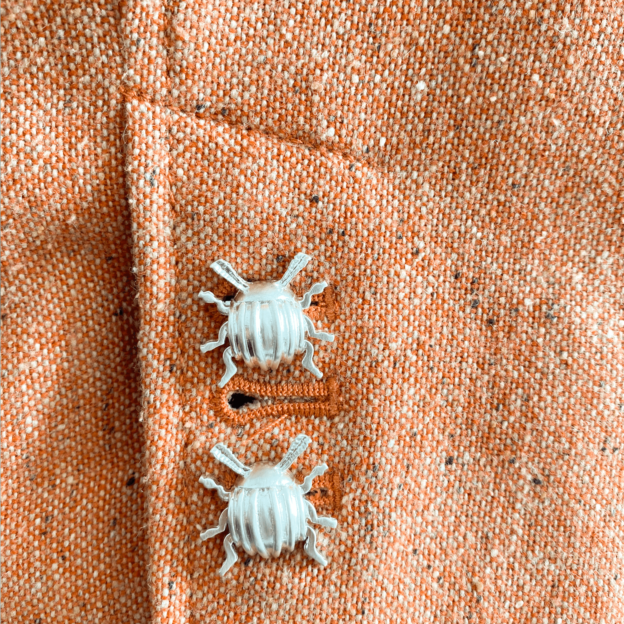 XL Beetle Silver Pin Pin d'Franciscojewelry