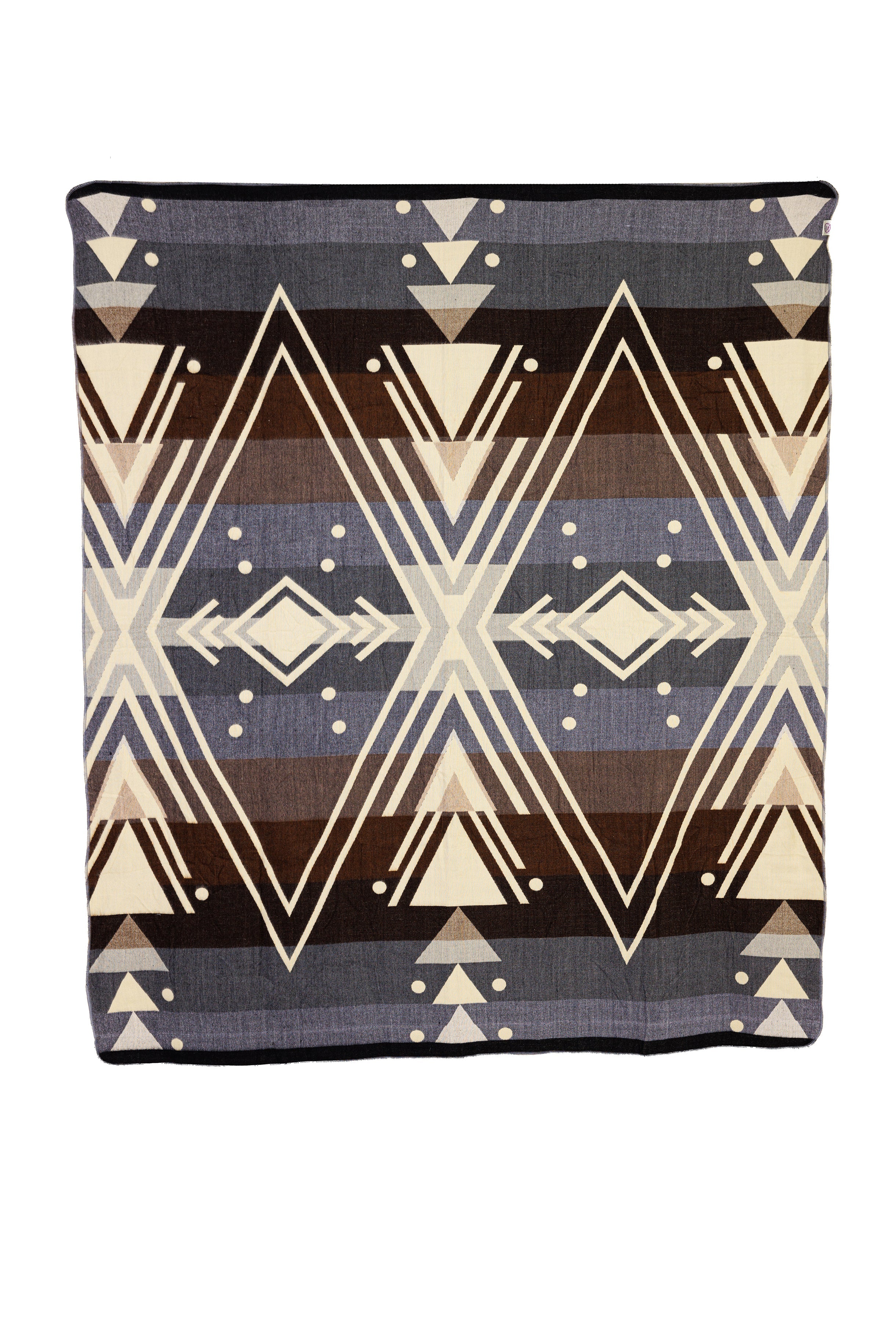 Yachana Collection - Chevron Gray Brown Red and Cream - Paz Lifestyle