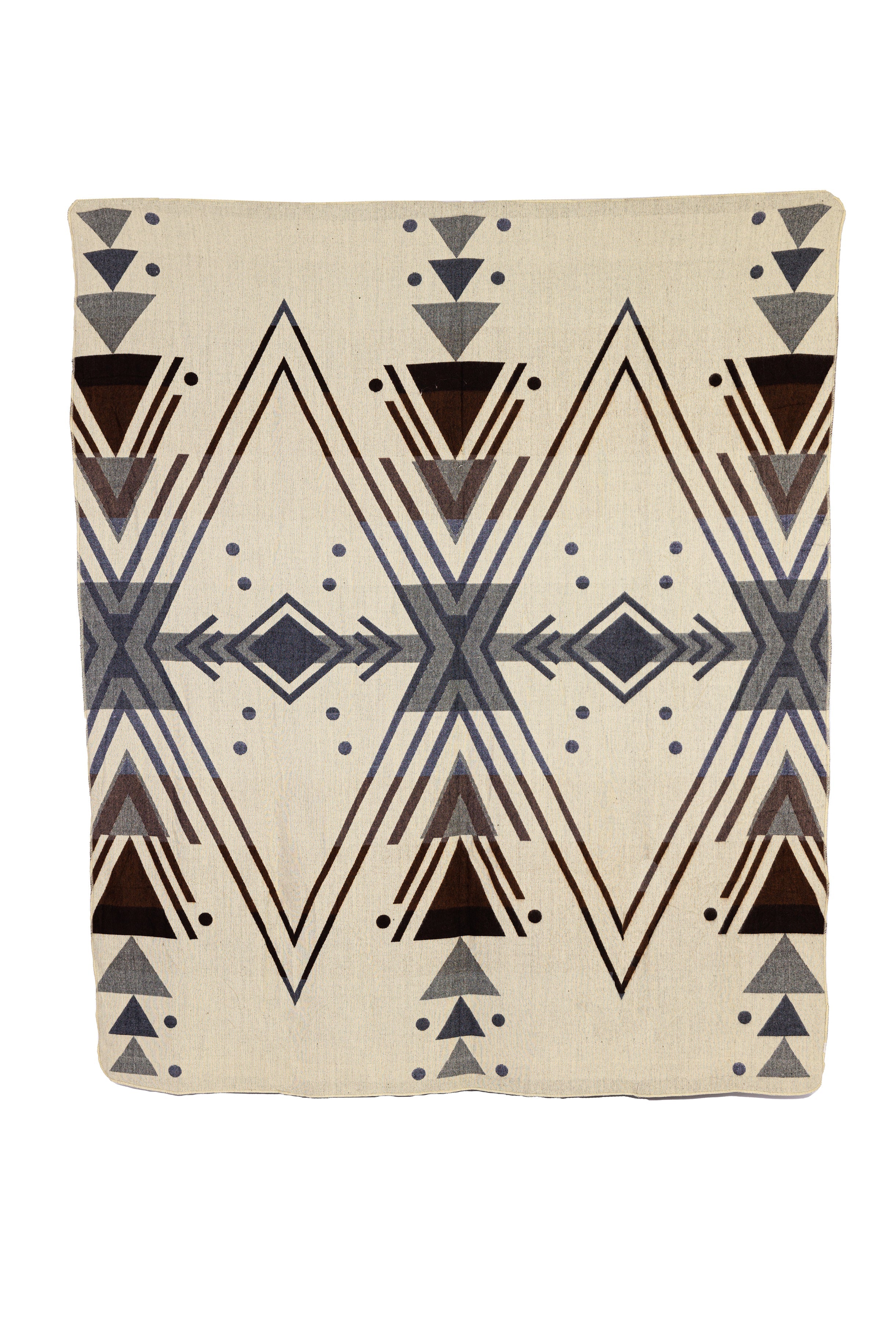 Yachana Collection - Chevron Gray Brown Red and Cream - Paz Lifestyle