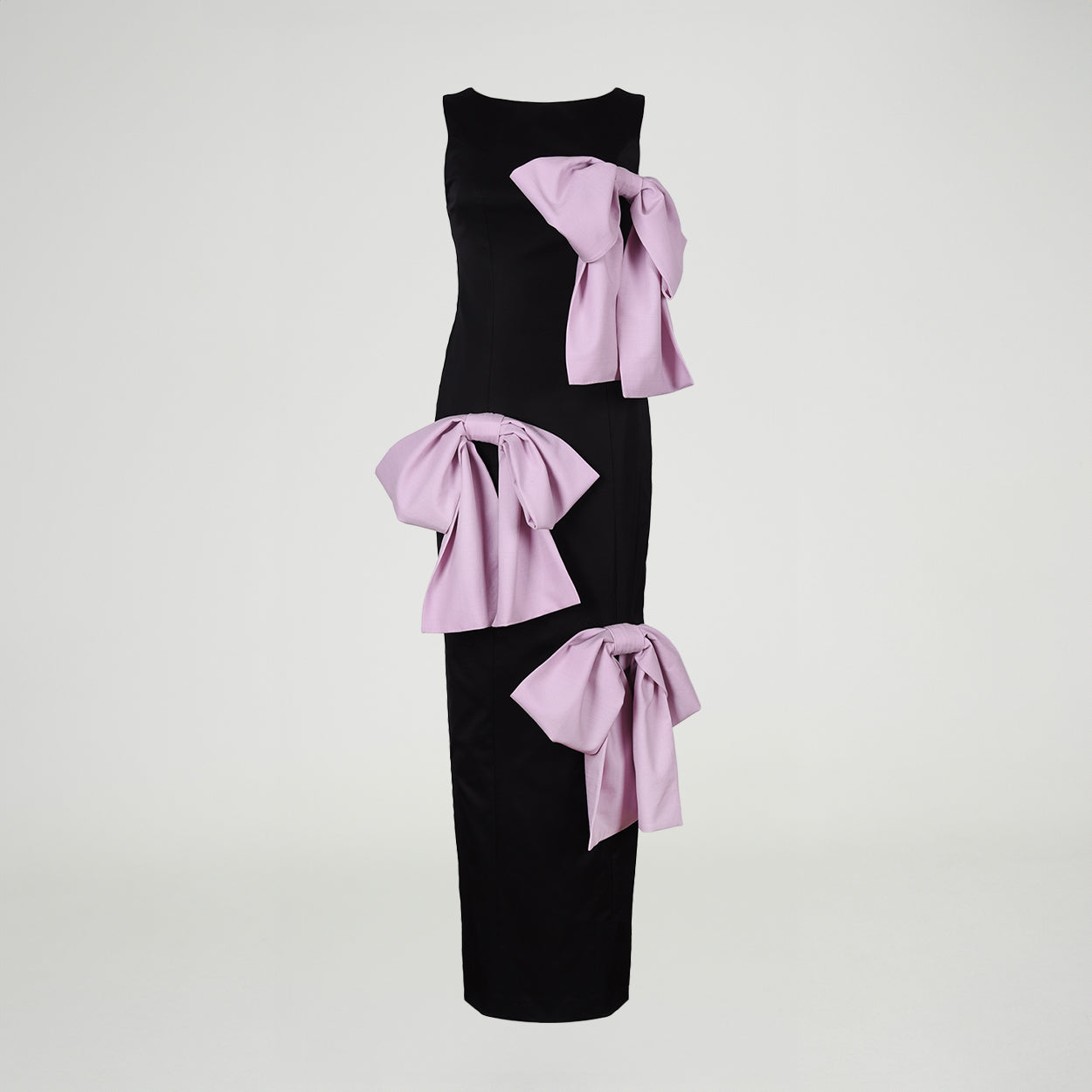 Maxi Pink Bow Evening Gown - Paz Lifestyle