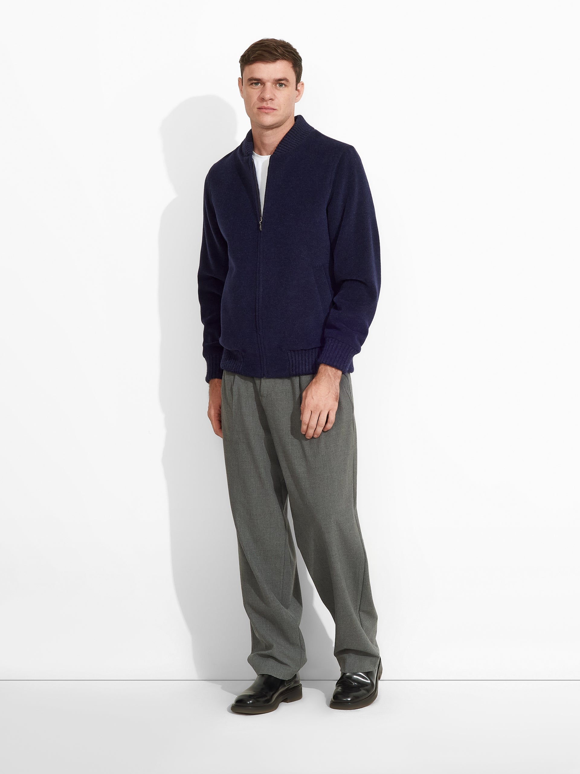 Zermatt Jacket Baby Alpaca Color Black - Paz Lifestyle