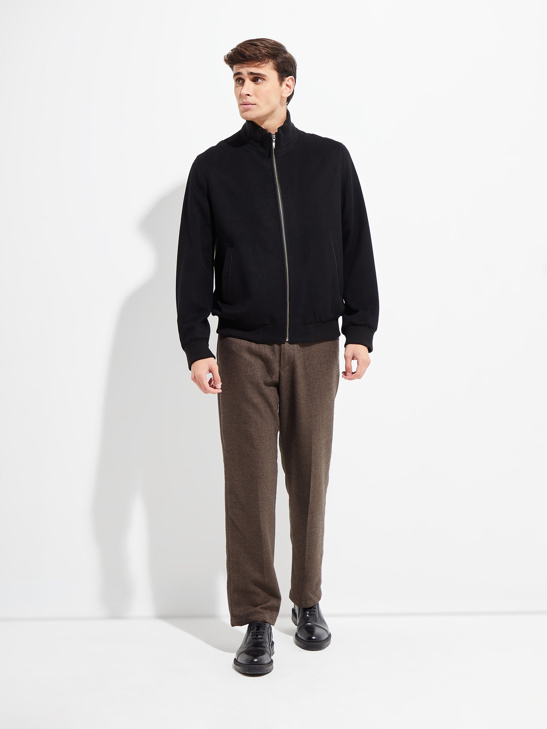 Benedict Jacket Vicuña Color Black