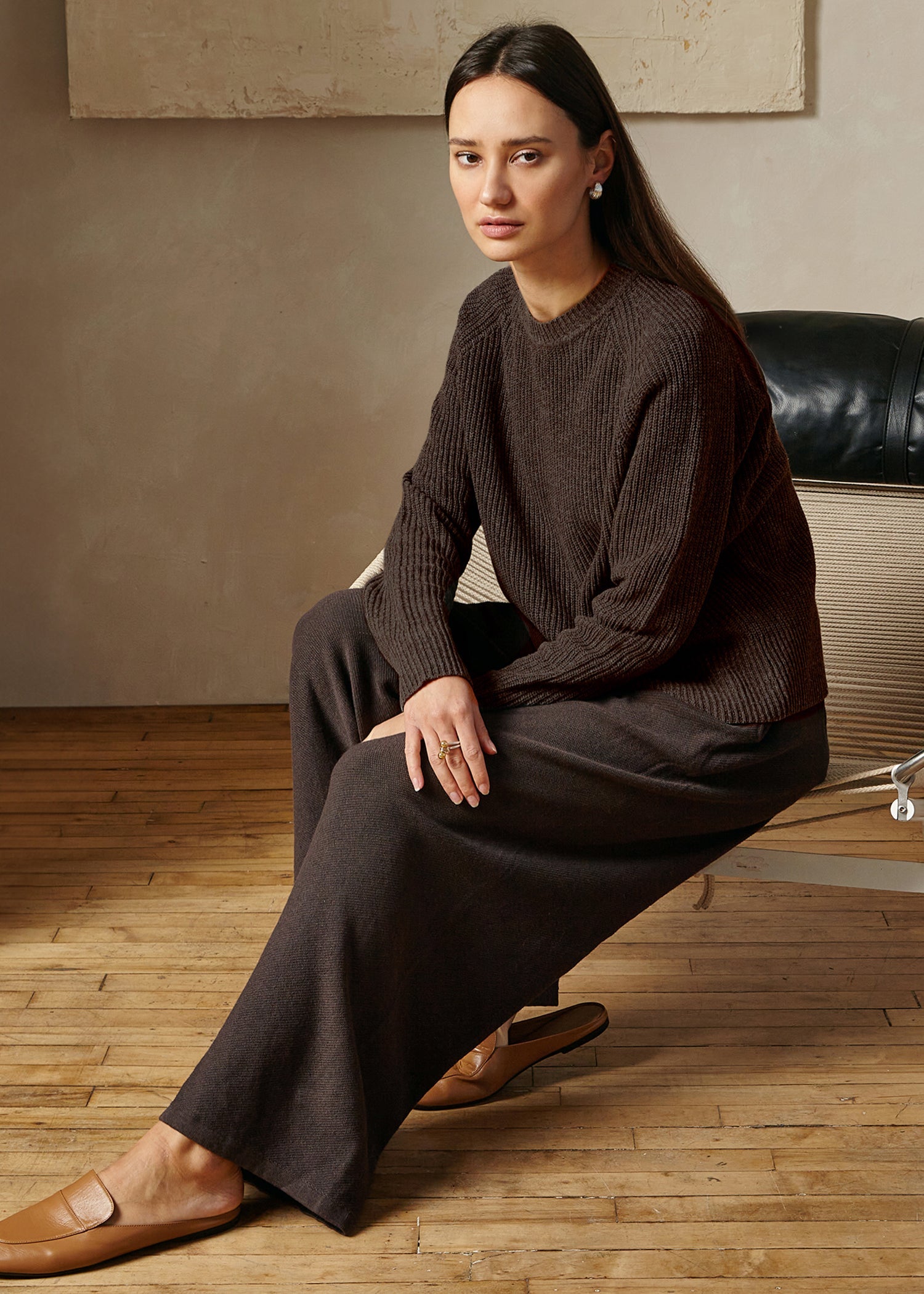 Romy Ribbed Crew