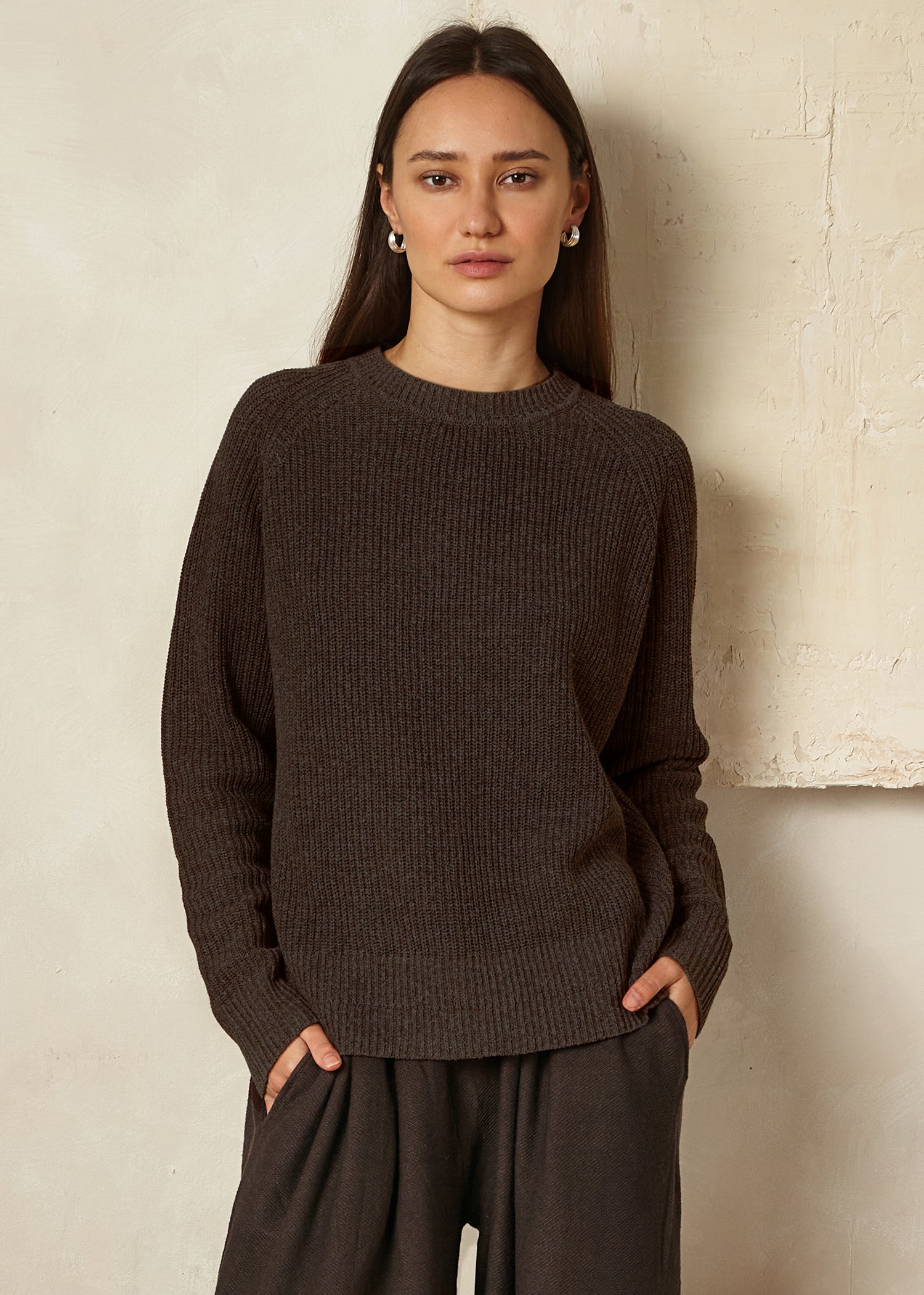 Romy Ribbed Crew