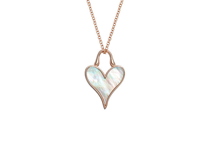 LoveLock Pendant 12mm in Rose Gold