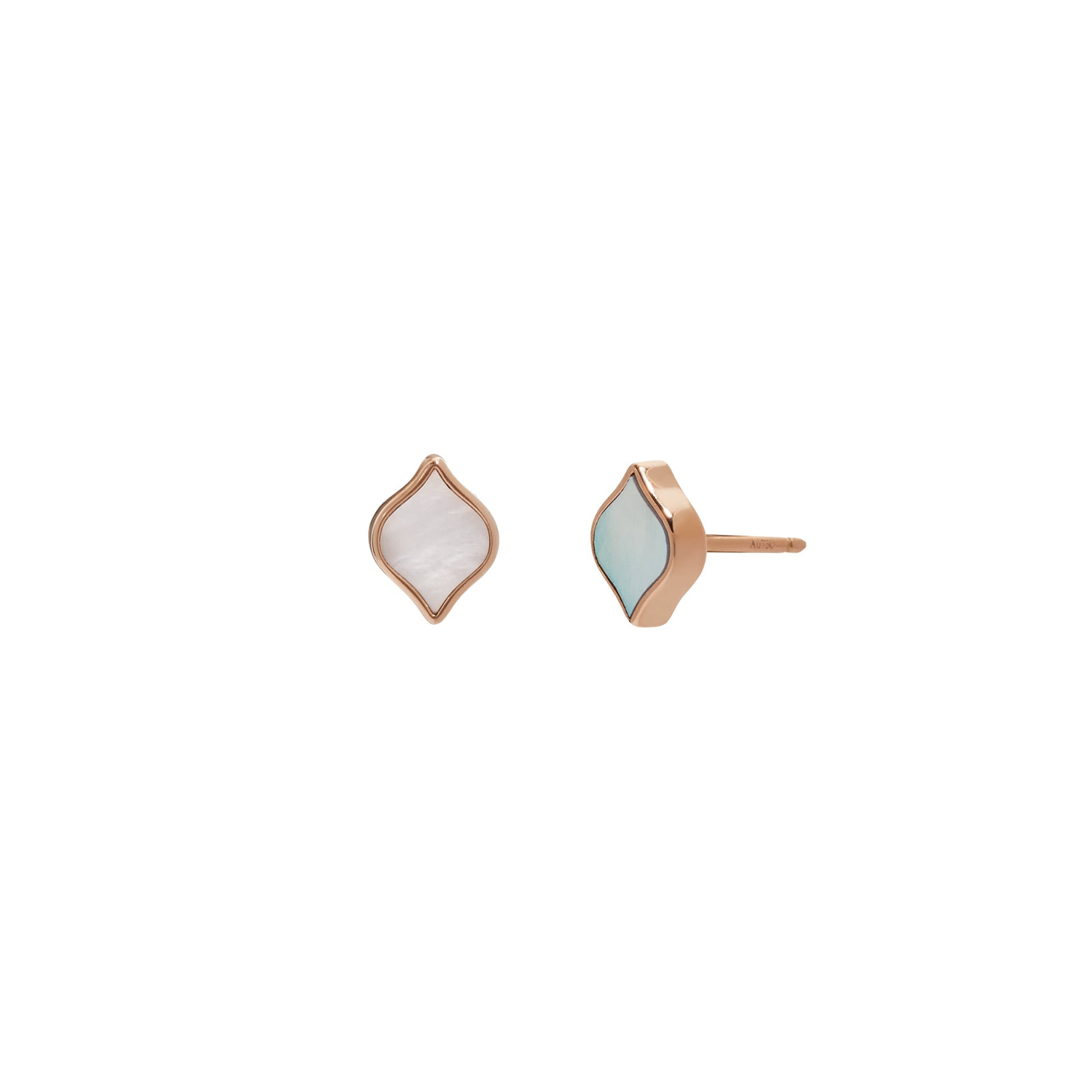 Unity Earrings 7mm in Rose Gold - Paz Lifestyle