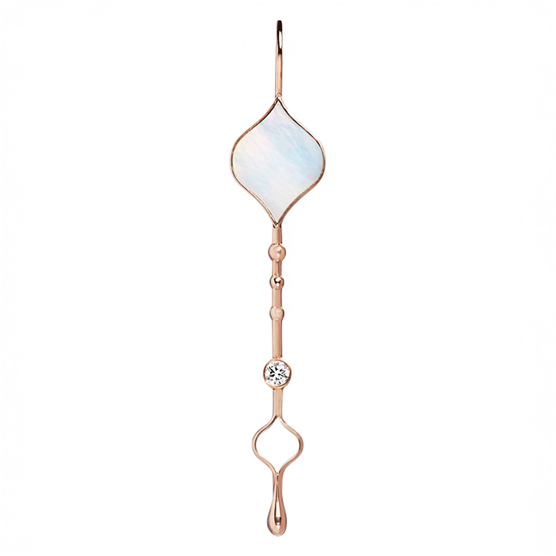 Unity Wand Pendant in Rose Gold - Paz Lifestyle