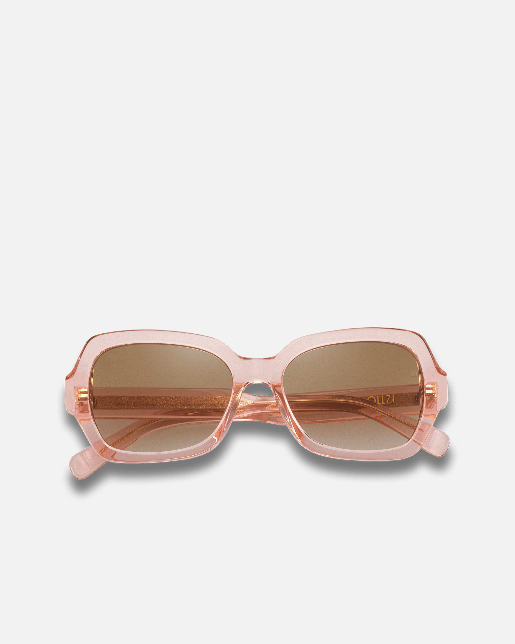ANANAS Bio-Acetate Oval Sunglasses for Men & Women | Blush (Pink) | Sunnies Collection | OLLU