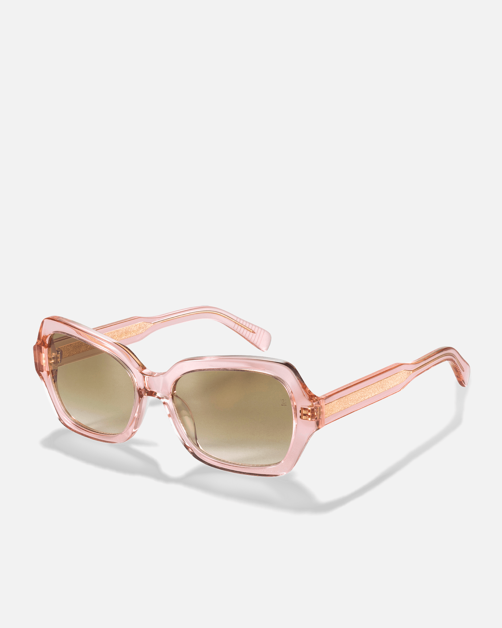 ANANAS Bio-Acetate Oval Sunglasses for Men & Women | Blush (Pink) | Sunnies Collection | OLLU