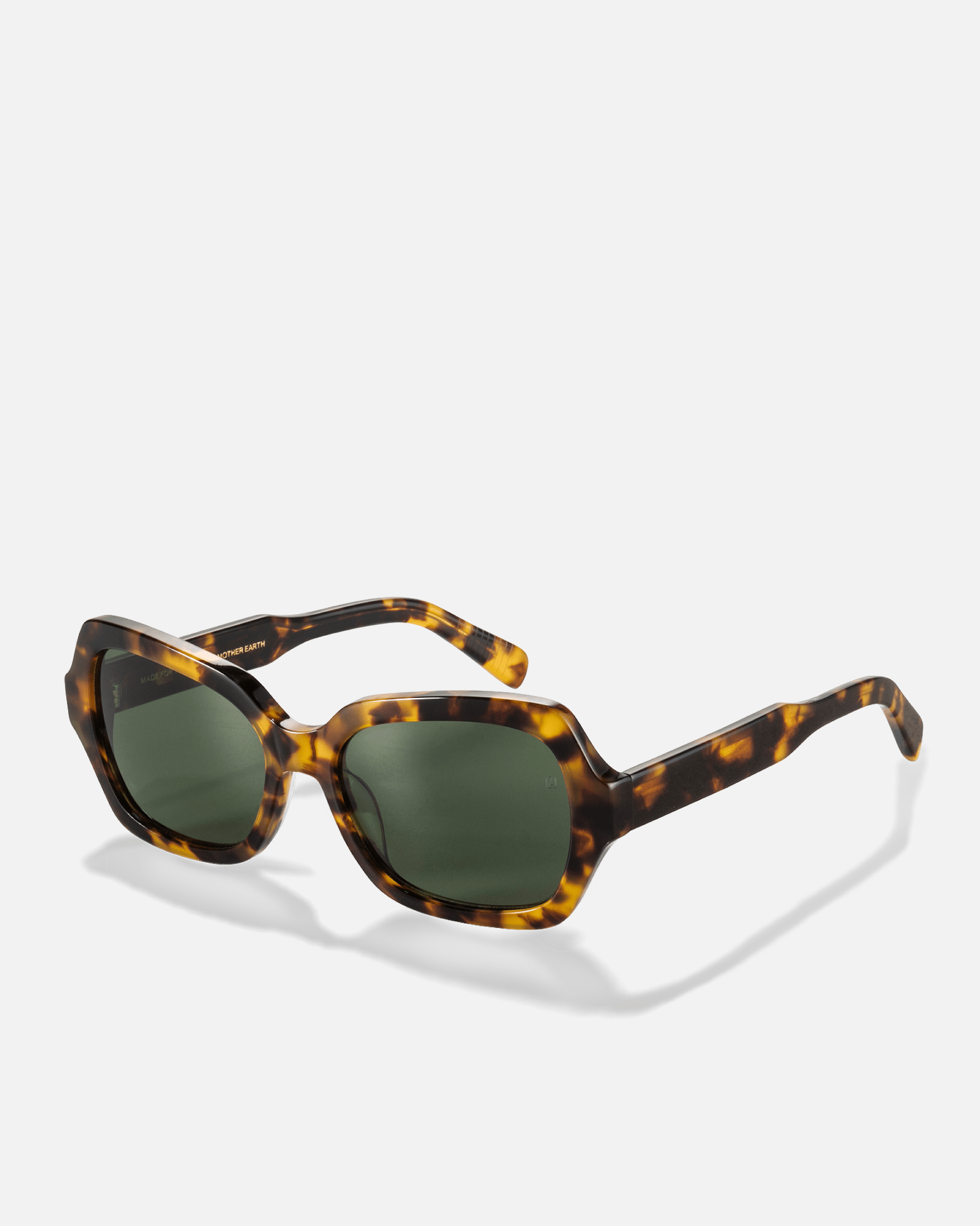 ANANAS Bio-Acetate Oval Sunglasses for Men & Women | Honey Speckle (Havana)| Sunnies Collection | OLLU