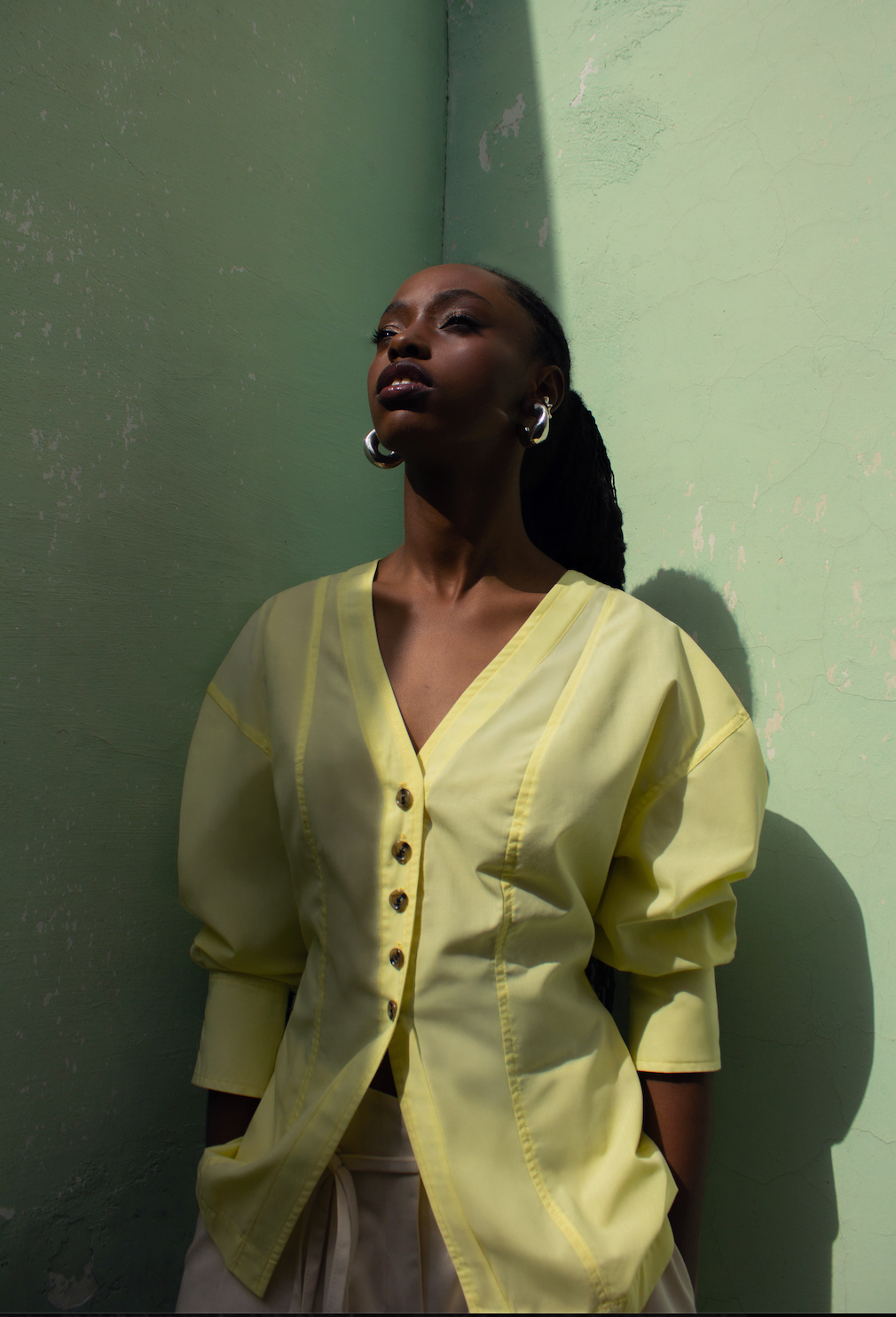 The Sculpted Blouse