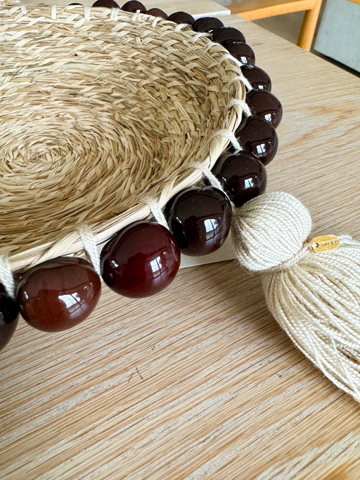 Teiruma - Fruit Basket with Tawa Seeds Brown - Paz Lifestyle