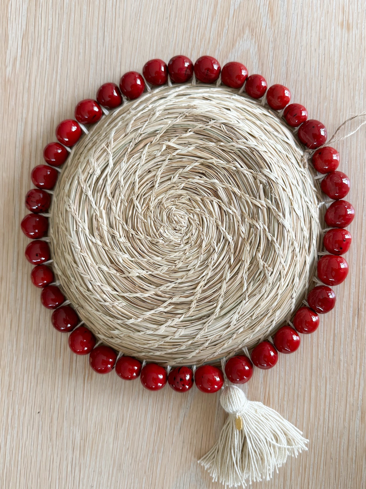 Teiruma - Fruit Basket with Tawa Seeds Red - Paz Lifestyle