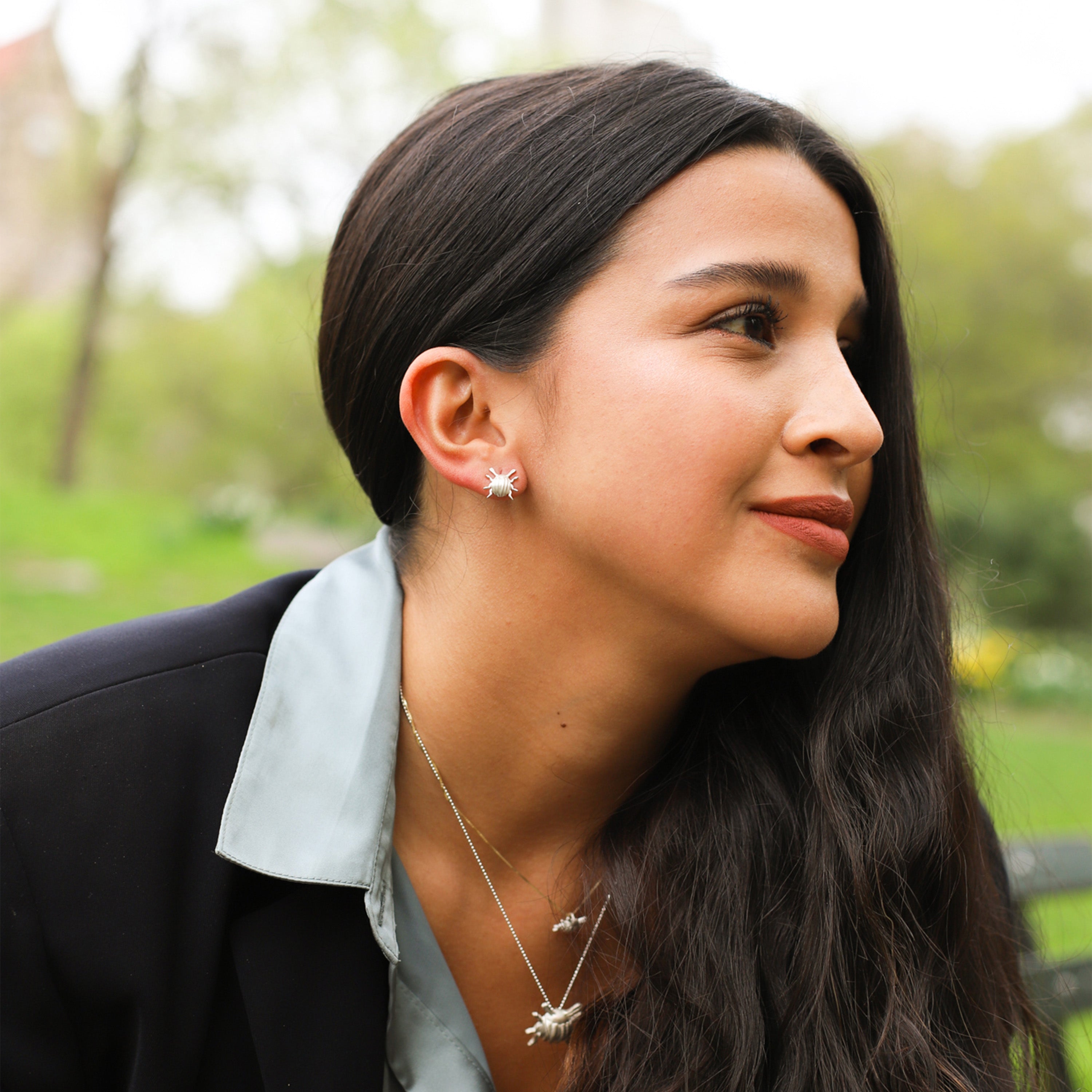 Tiny Beetle Earrings - Paz Lifestyle