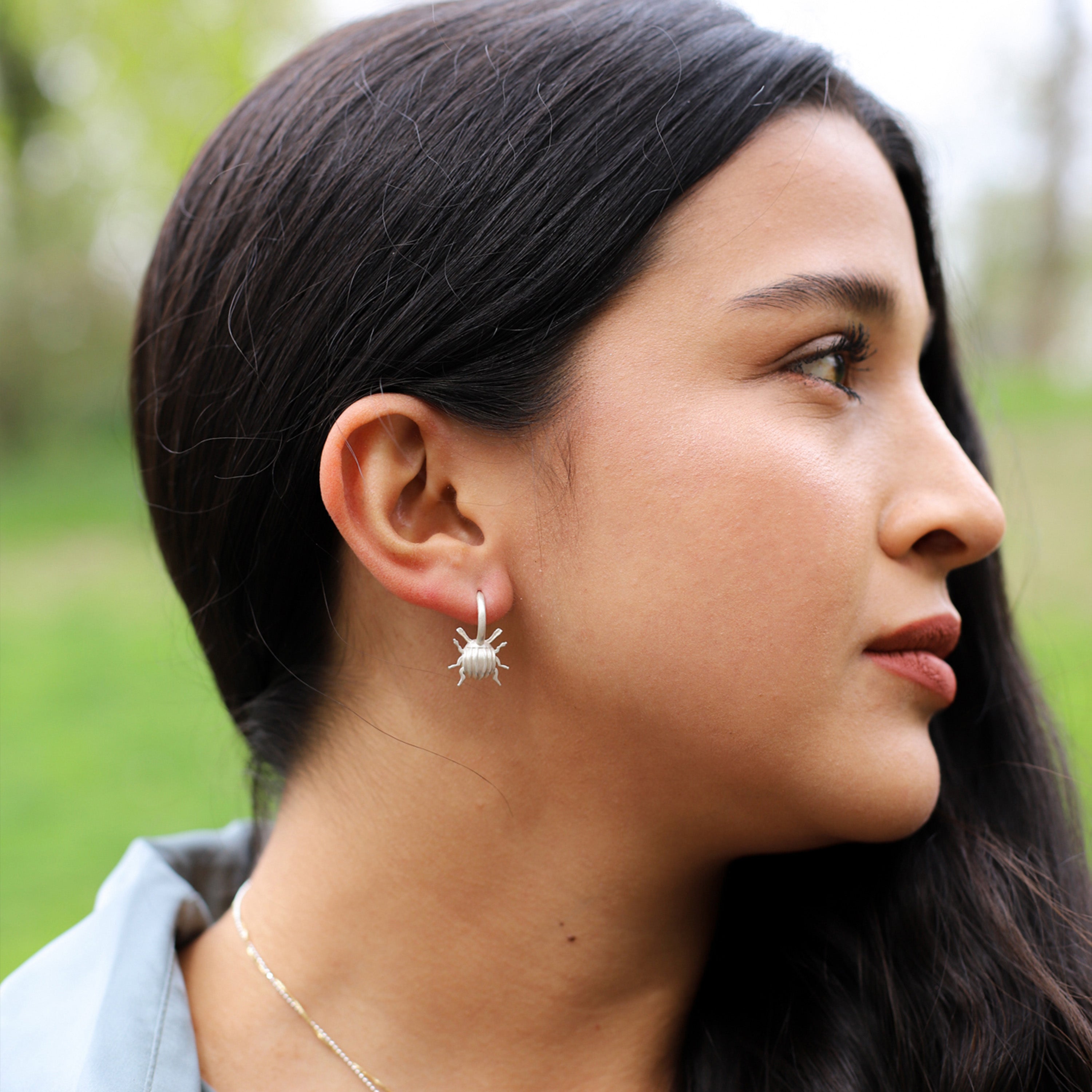 Tiny Beetle Hoops - Paz Lifestyle