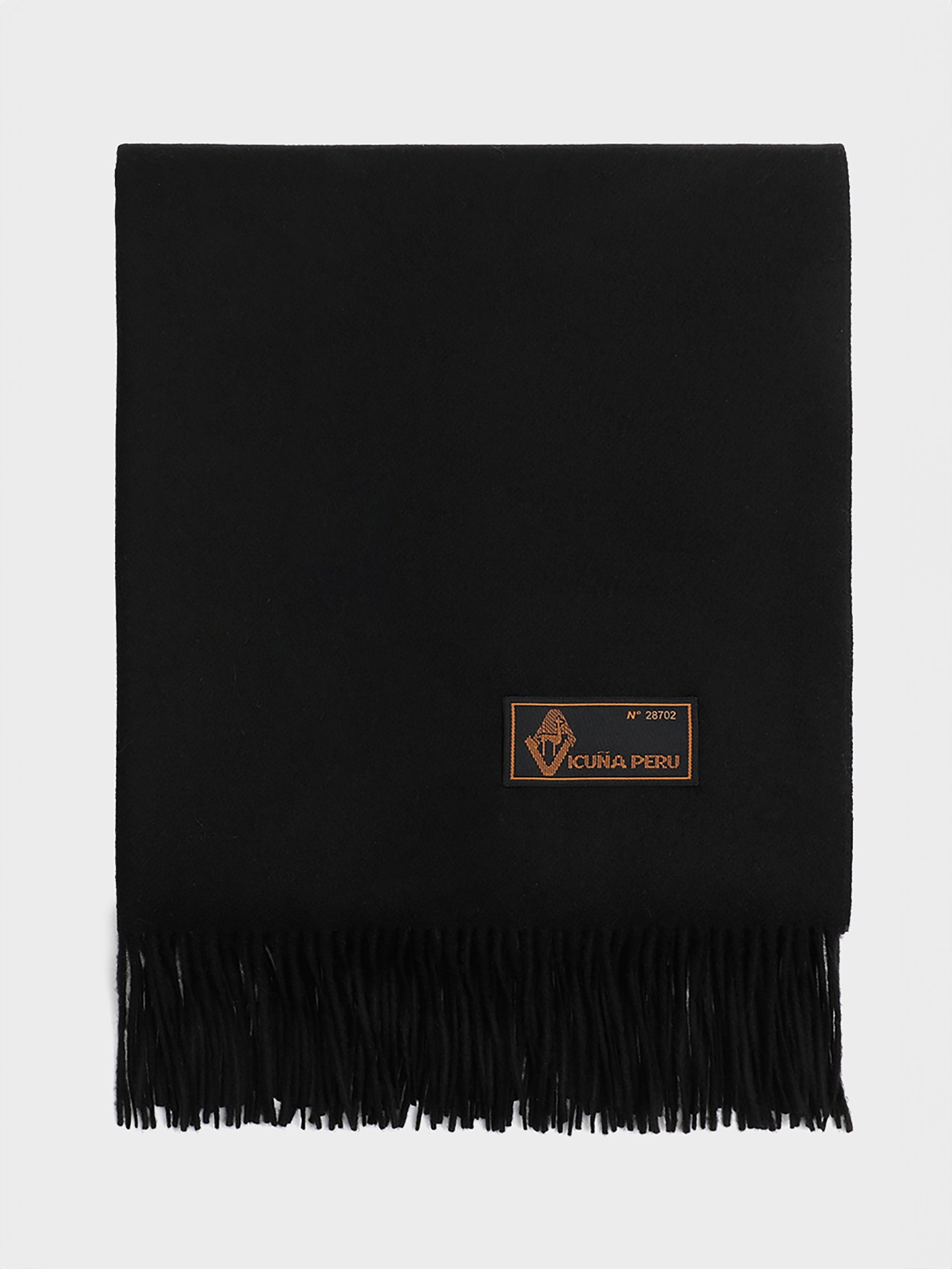 Berna Scarf Vicuña Color Black