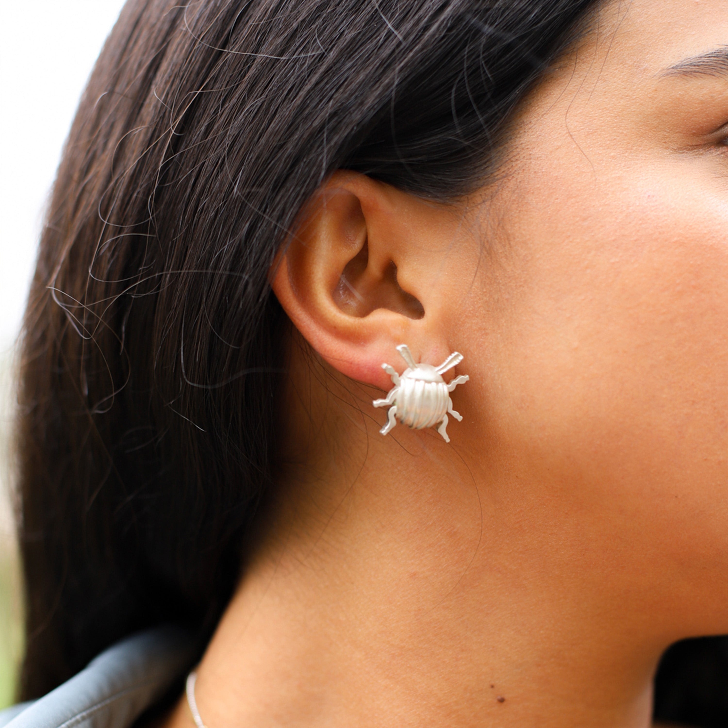 XL Beetle Earrings - Paz Lifestyle