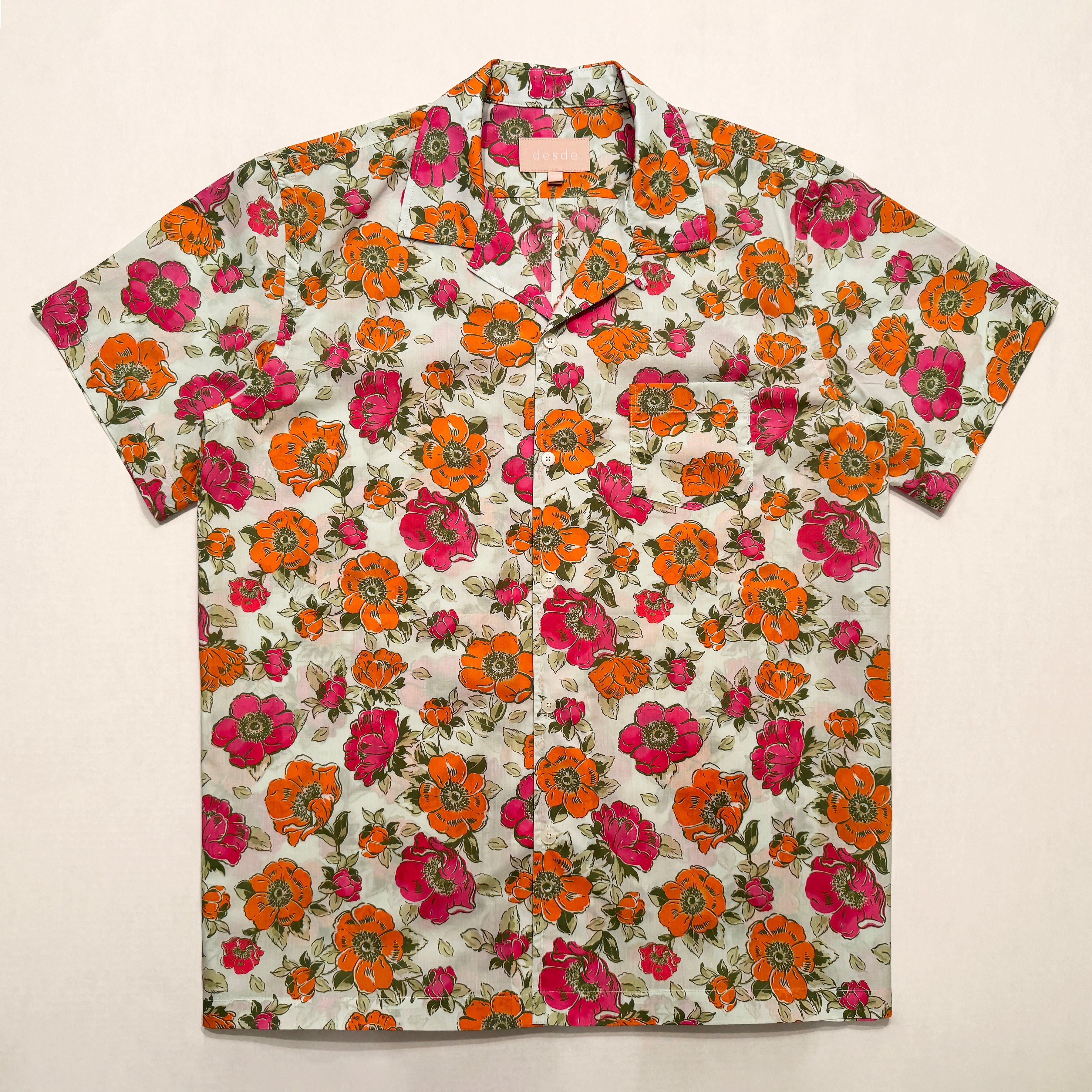 Camp Shirt: Multi Floral Print - Paz Lifestyle