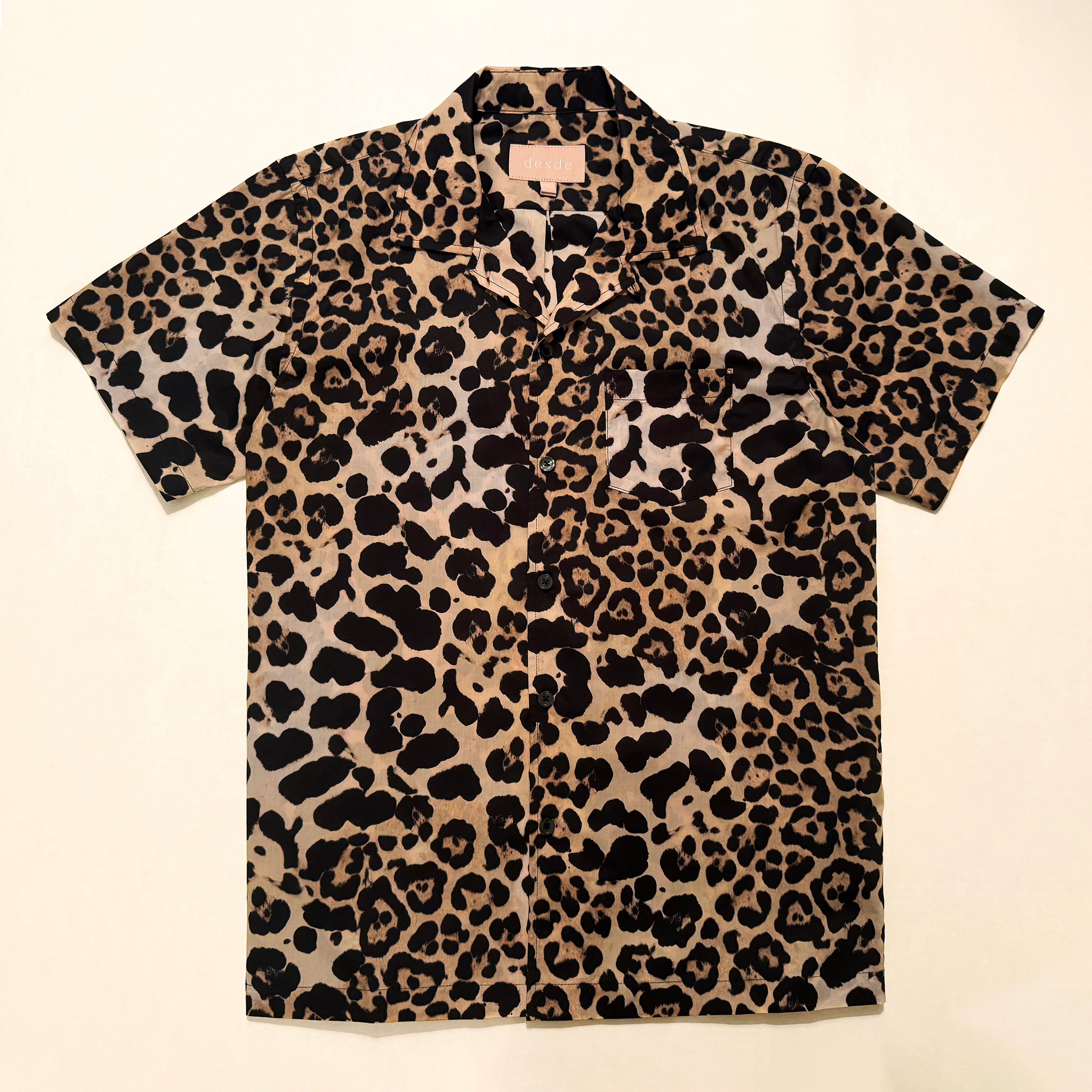 Camp Shirt: Leopard Print - Paz Lifestyle