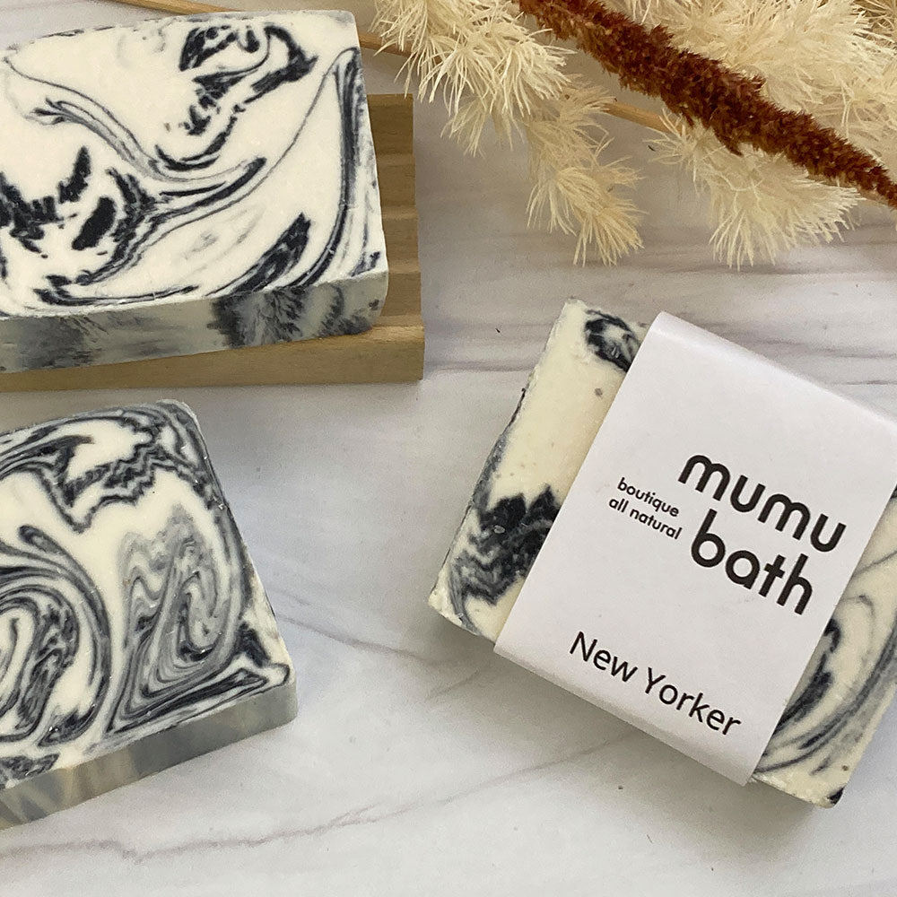 New Yorker Soap Soap Fragrance of Lavender, Sage, Rosemary - soaps by Mumu Bath
