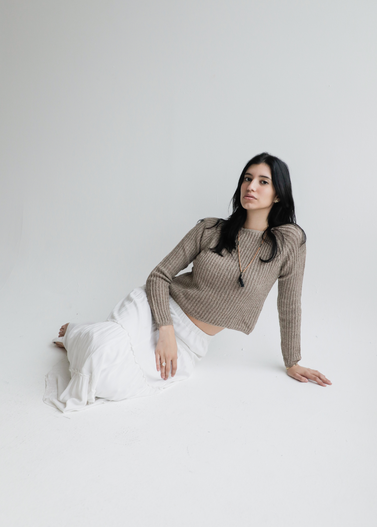 Sawika Crop Alpaca Sweater - Paz Lifestyle