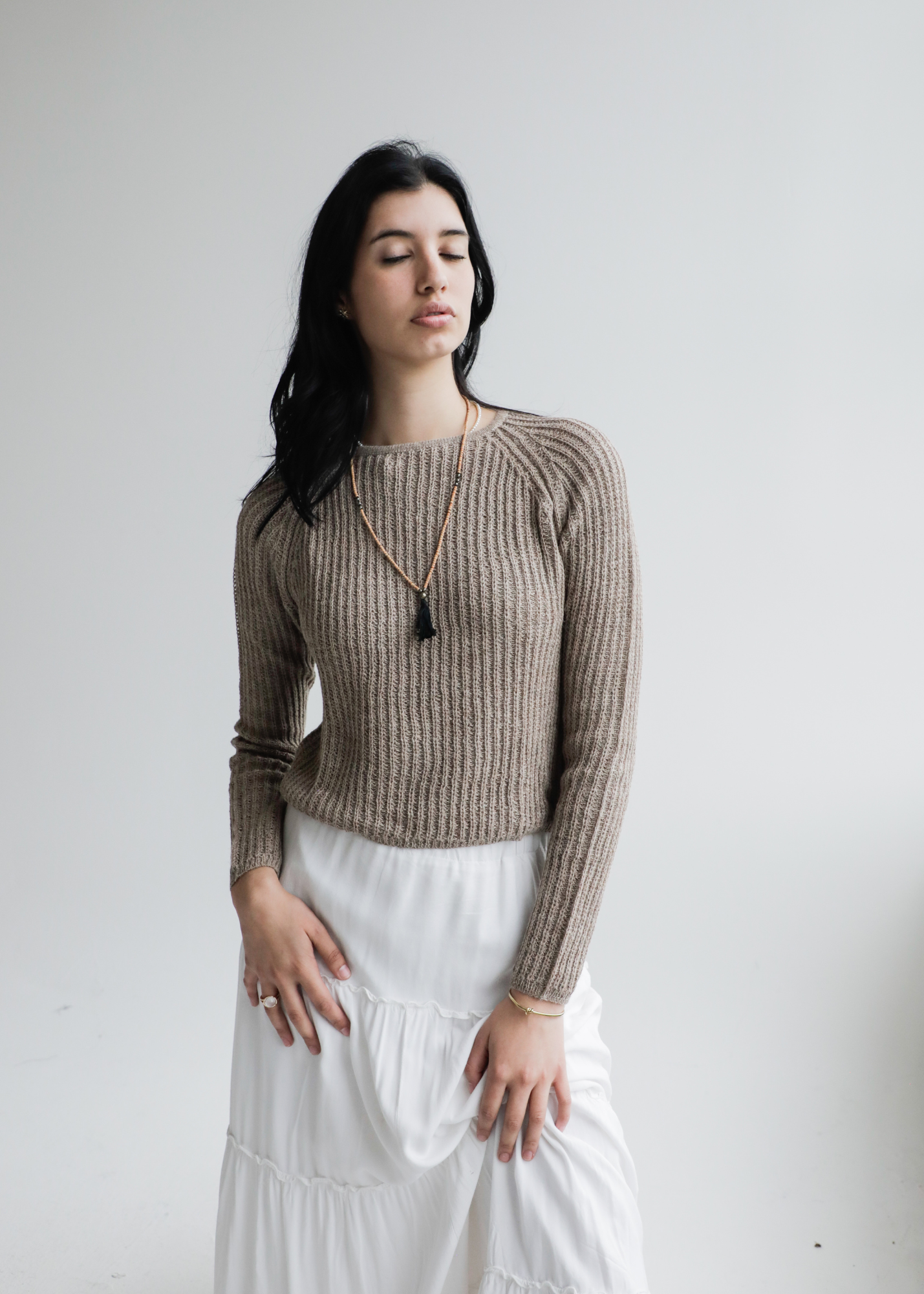Sawika Crop Alpaca Sweater - Paz Lifestyle