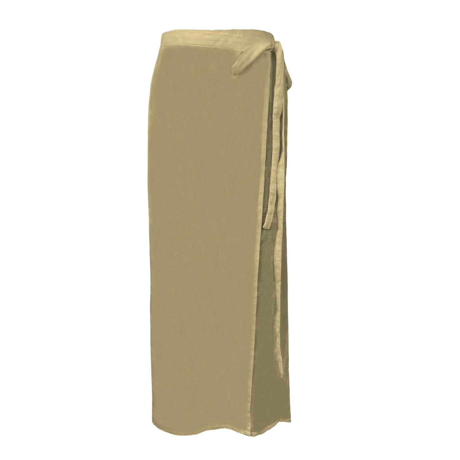 Sarong Wrap Skirt in Camel - Paz Lifestyle