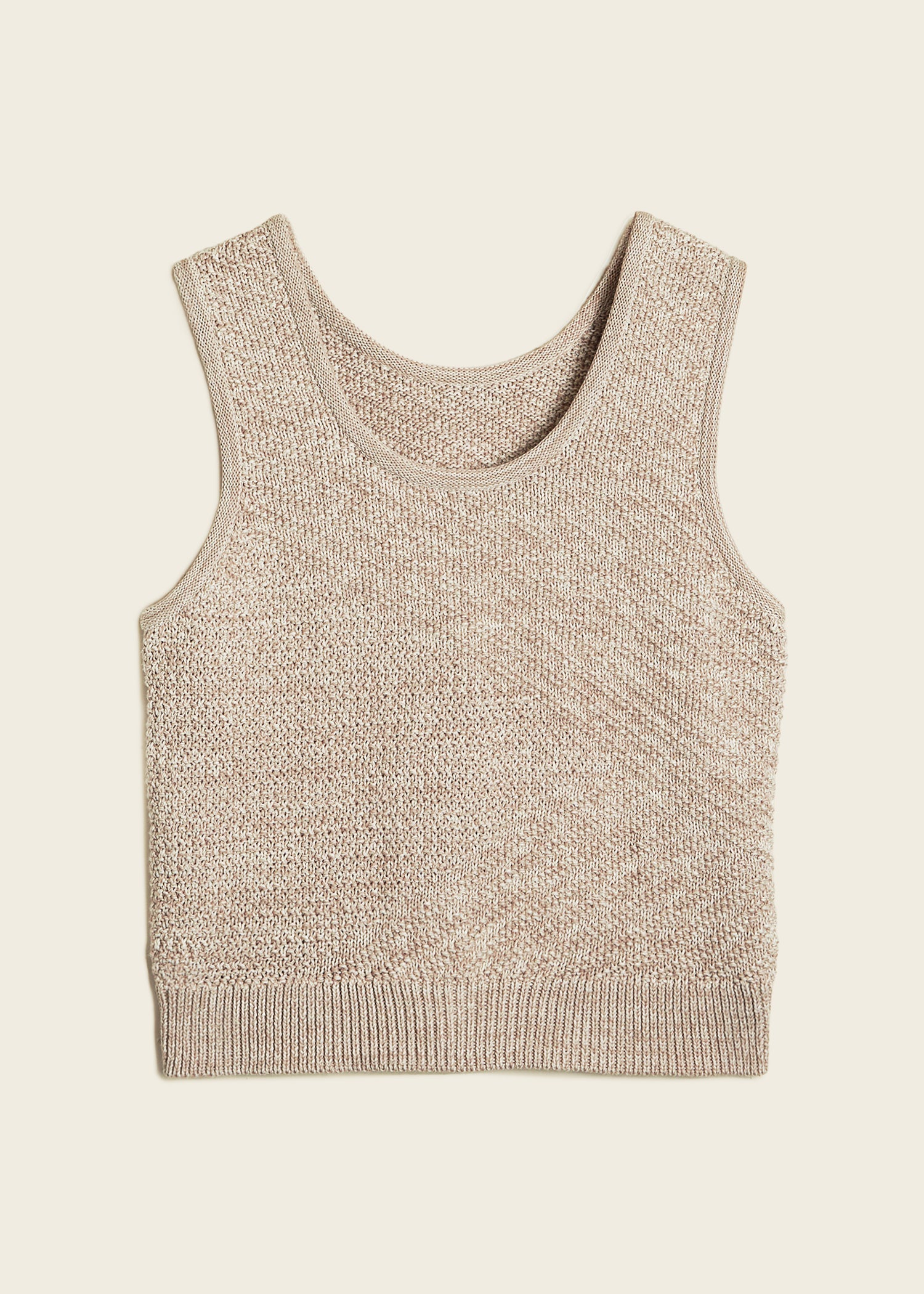 Angled Rib Crochet Vest - Paz Lifestyle