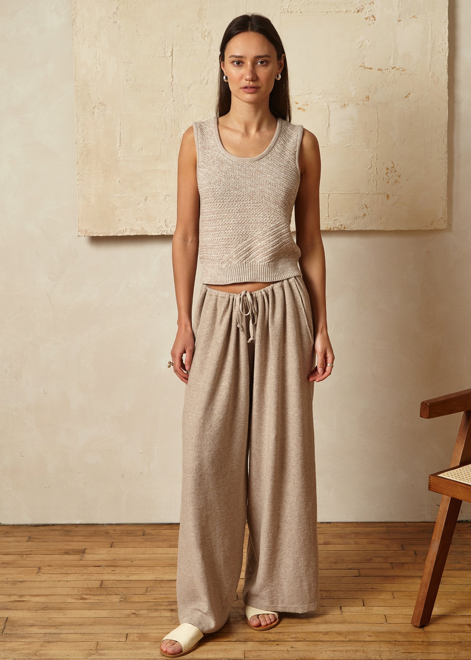 Angled Rib Crochet Vest - Paz Lifestyle