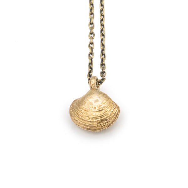 Clam Charm Necklace