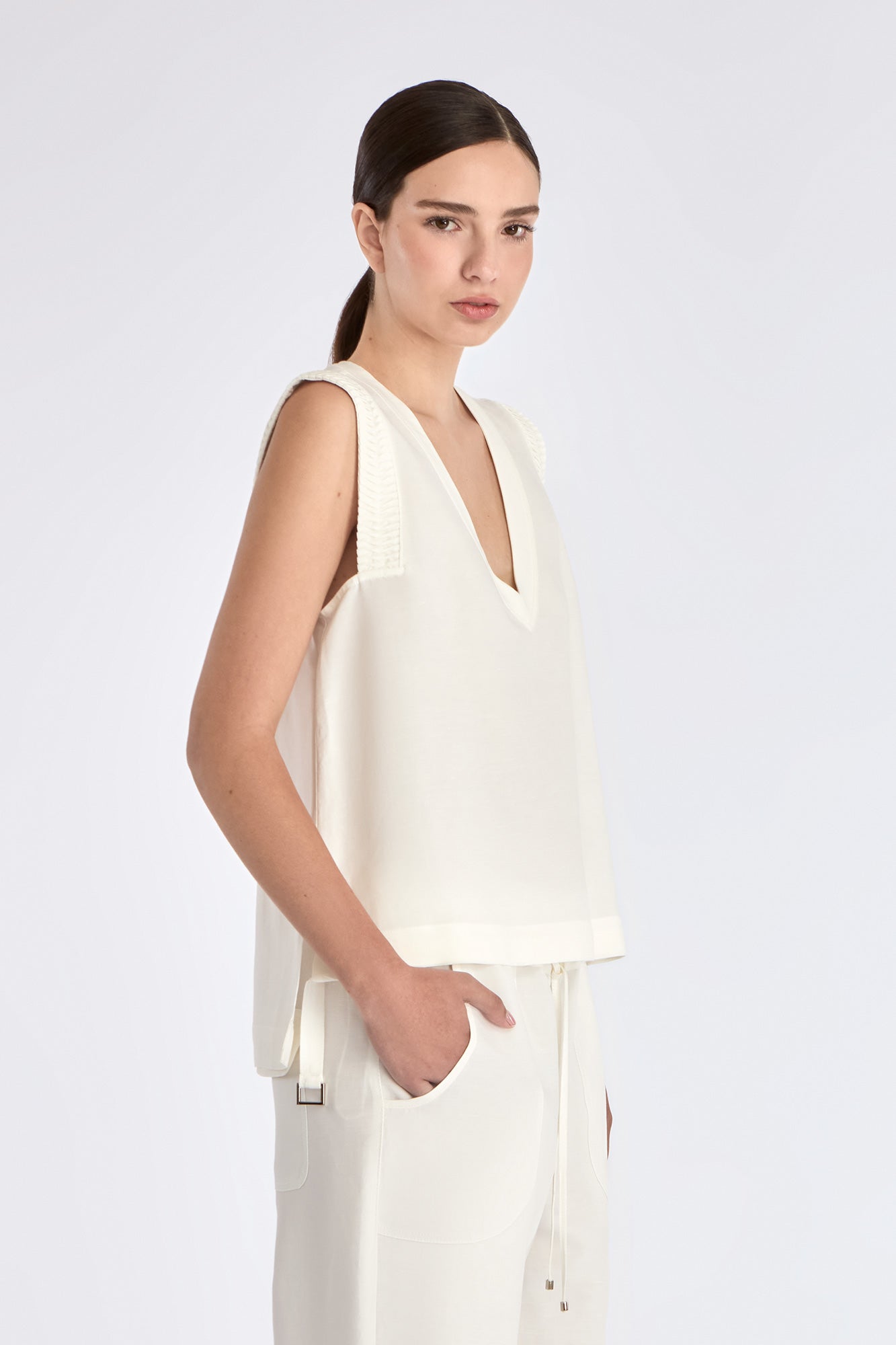 Valencia Blouse | Off White - Paz Lifestyle
