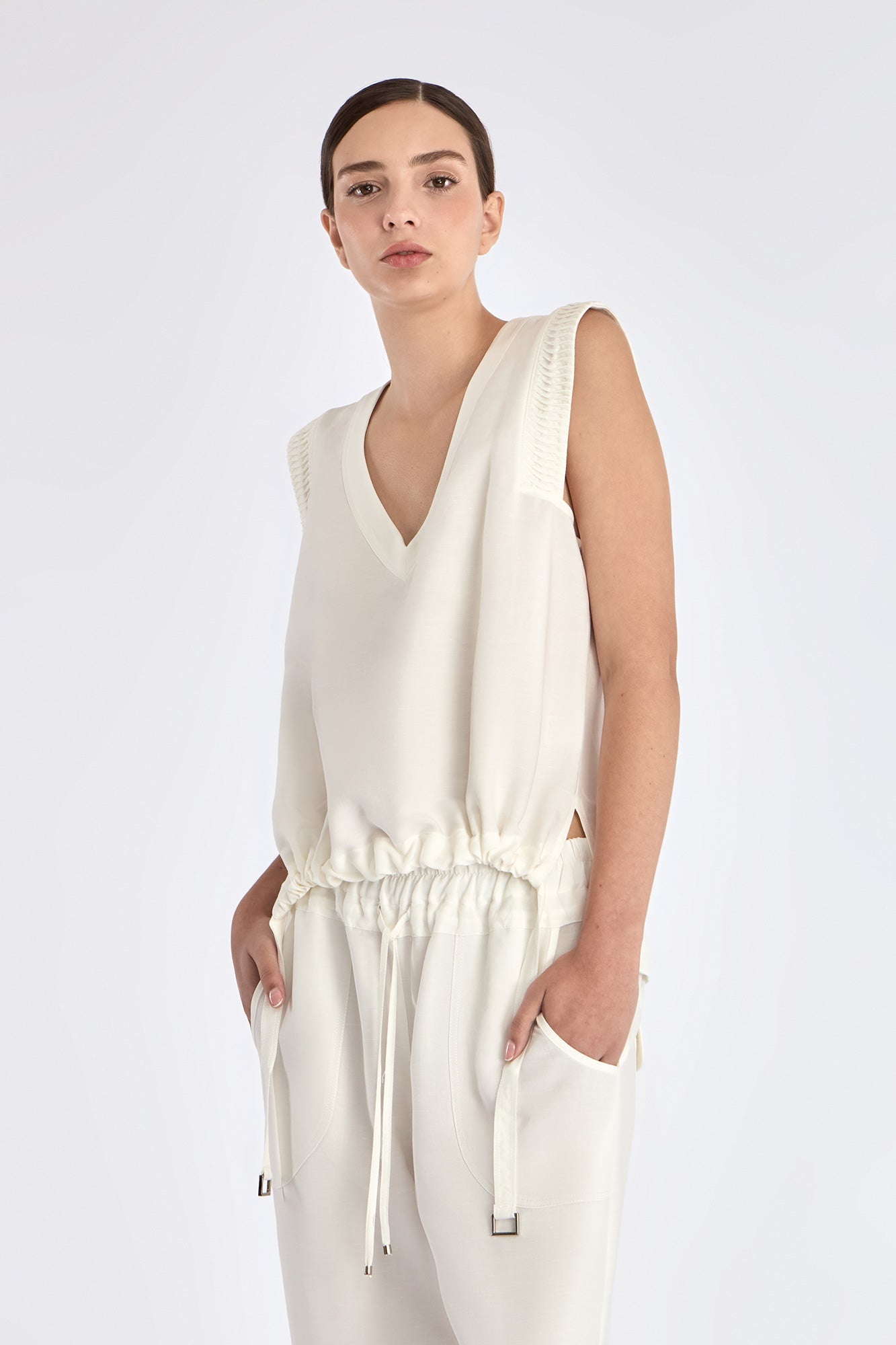 Valencia Blouse | Off White - Paz Lifestyle