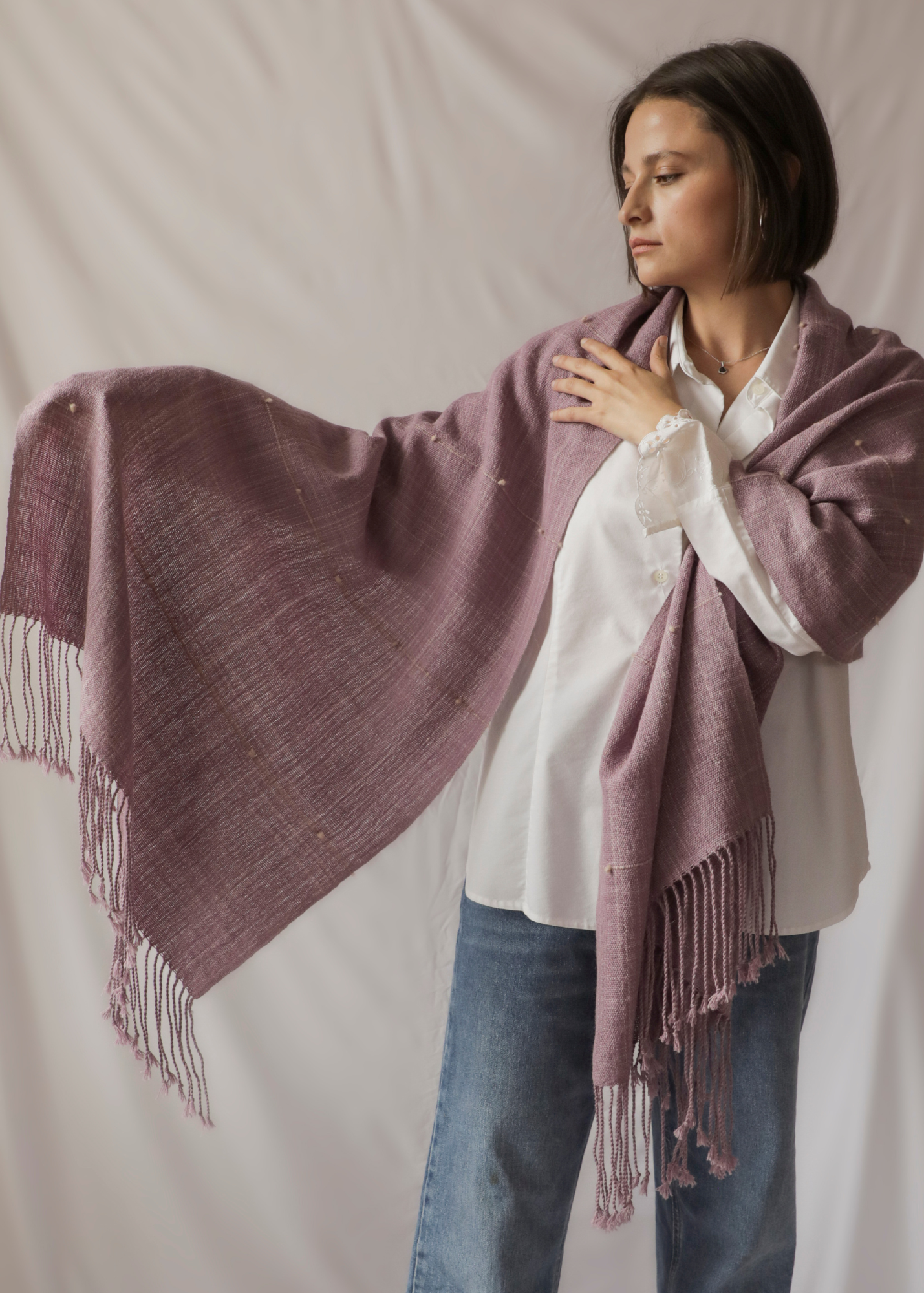 Yatiri Llama Shawl - Paz Lifestyle