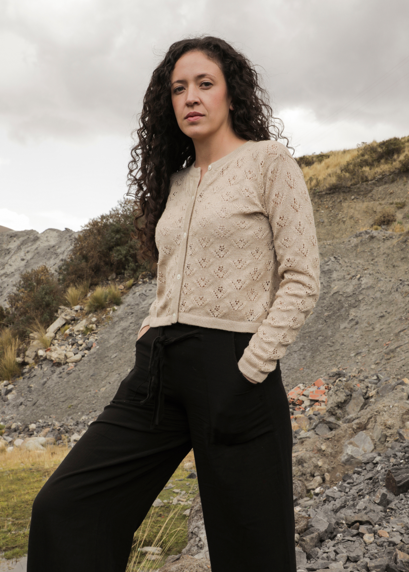 Qupana Alpaca Cardigan - Paz Lifestyle 