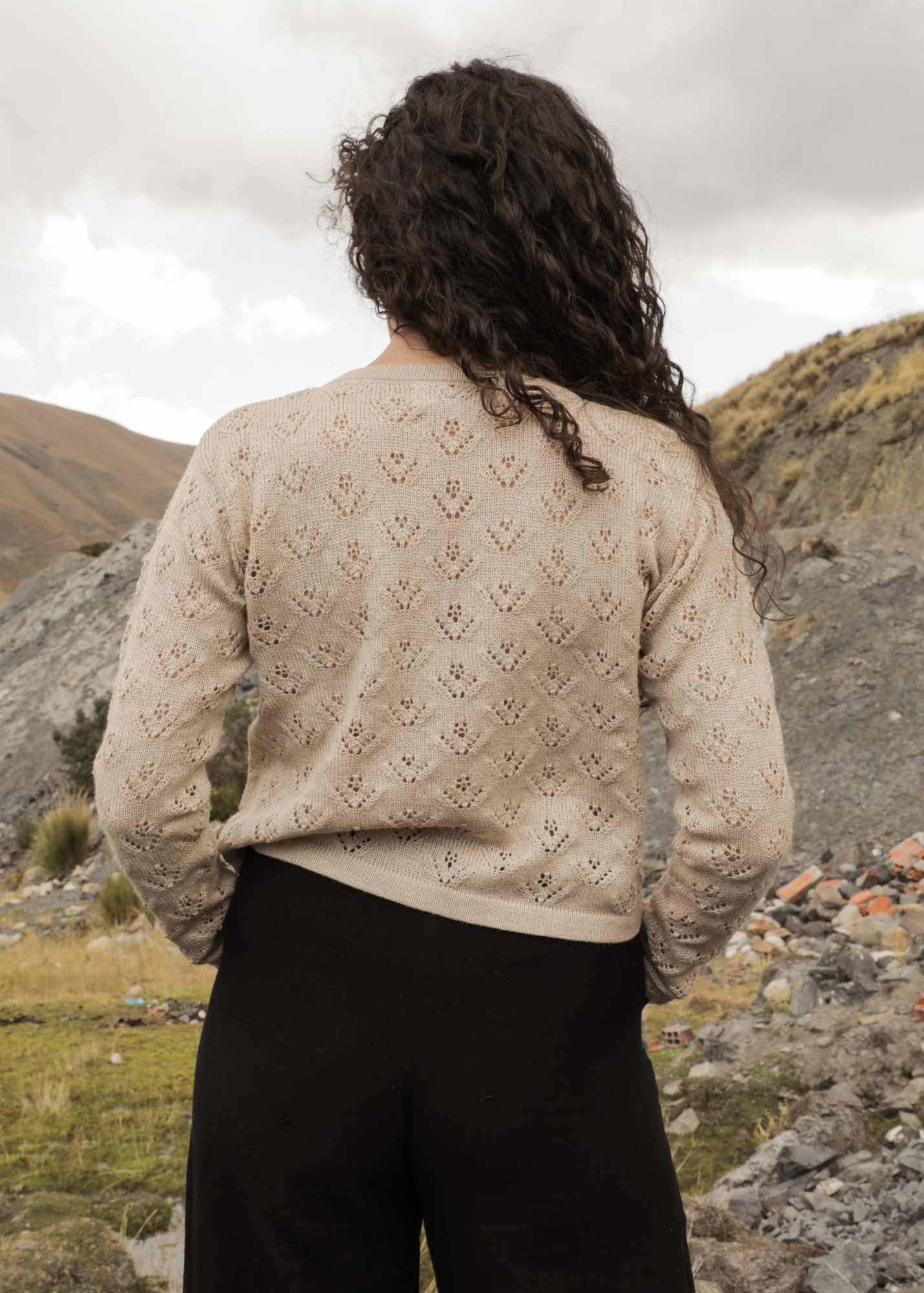 Qupana Alpaca Cardigan - Paz Lifestyle 