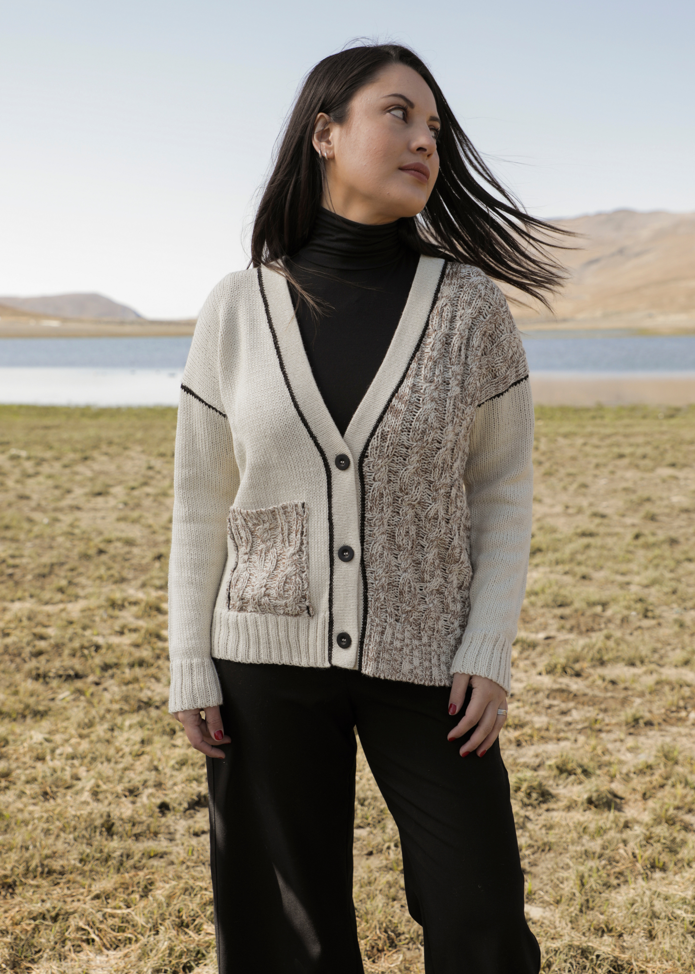 Antawara Alpaca Cardigan - Paz Lifestyle 