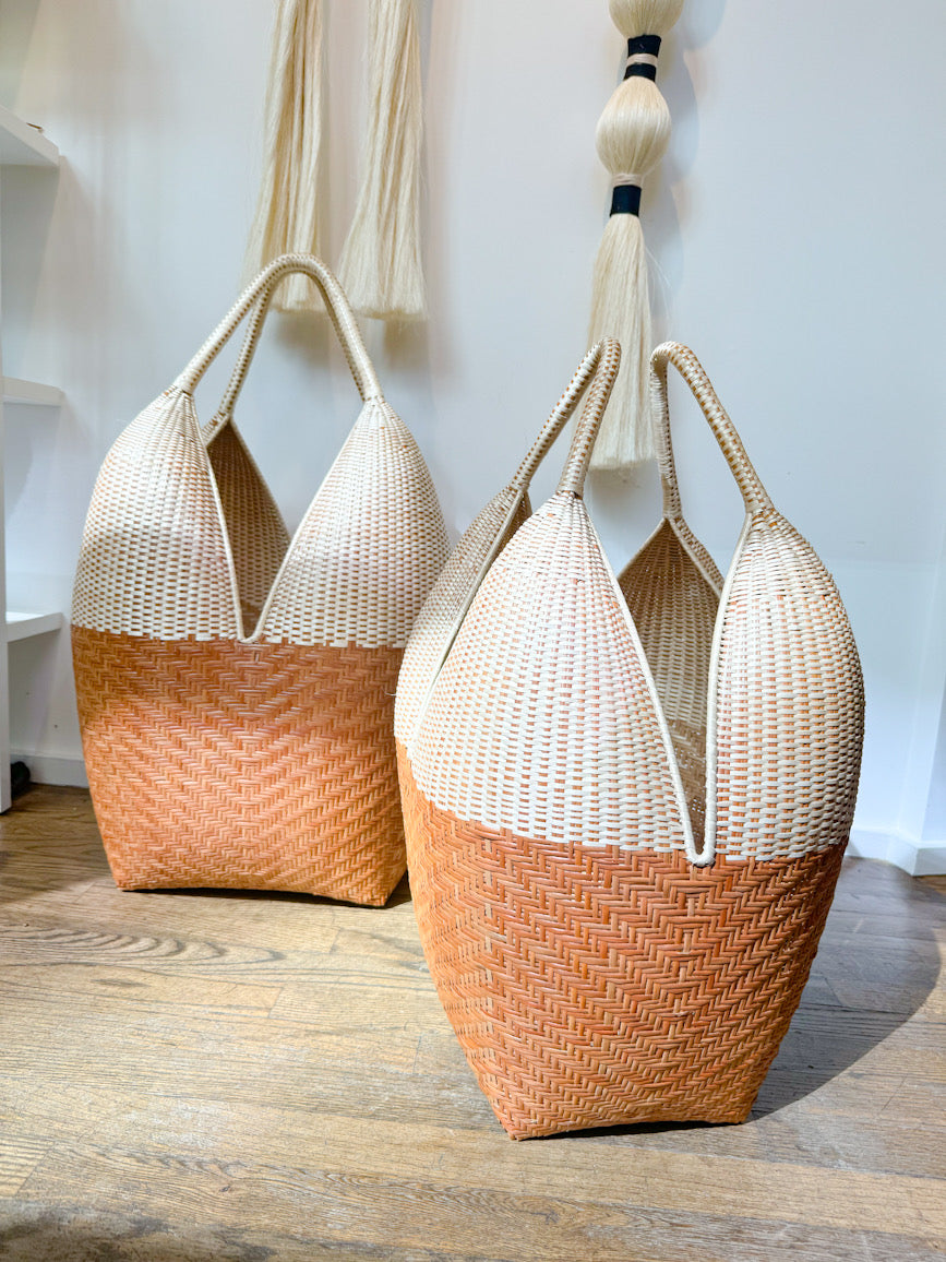 Paja Tetera Tote Basket