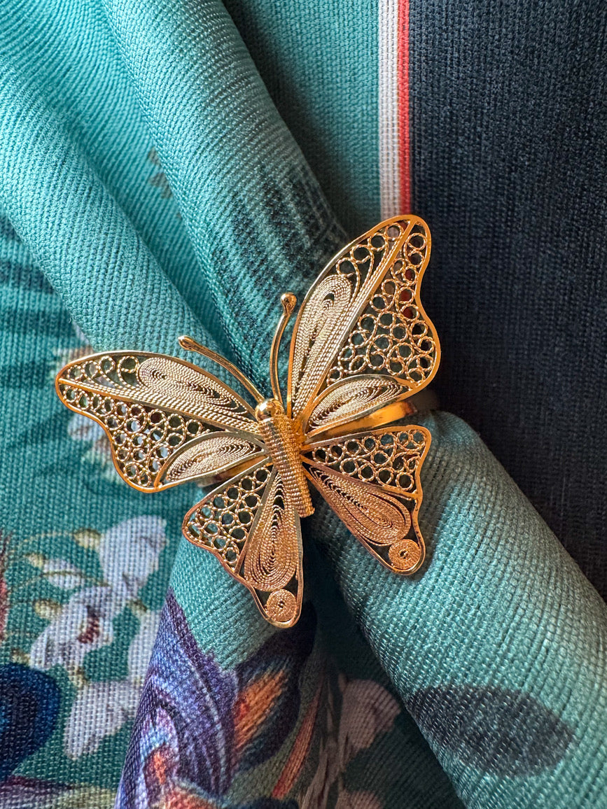 Filigree Deluxe Butterfly Napkin Ring